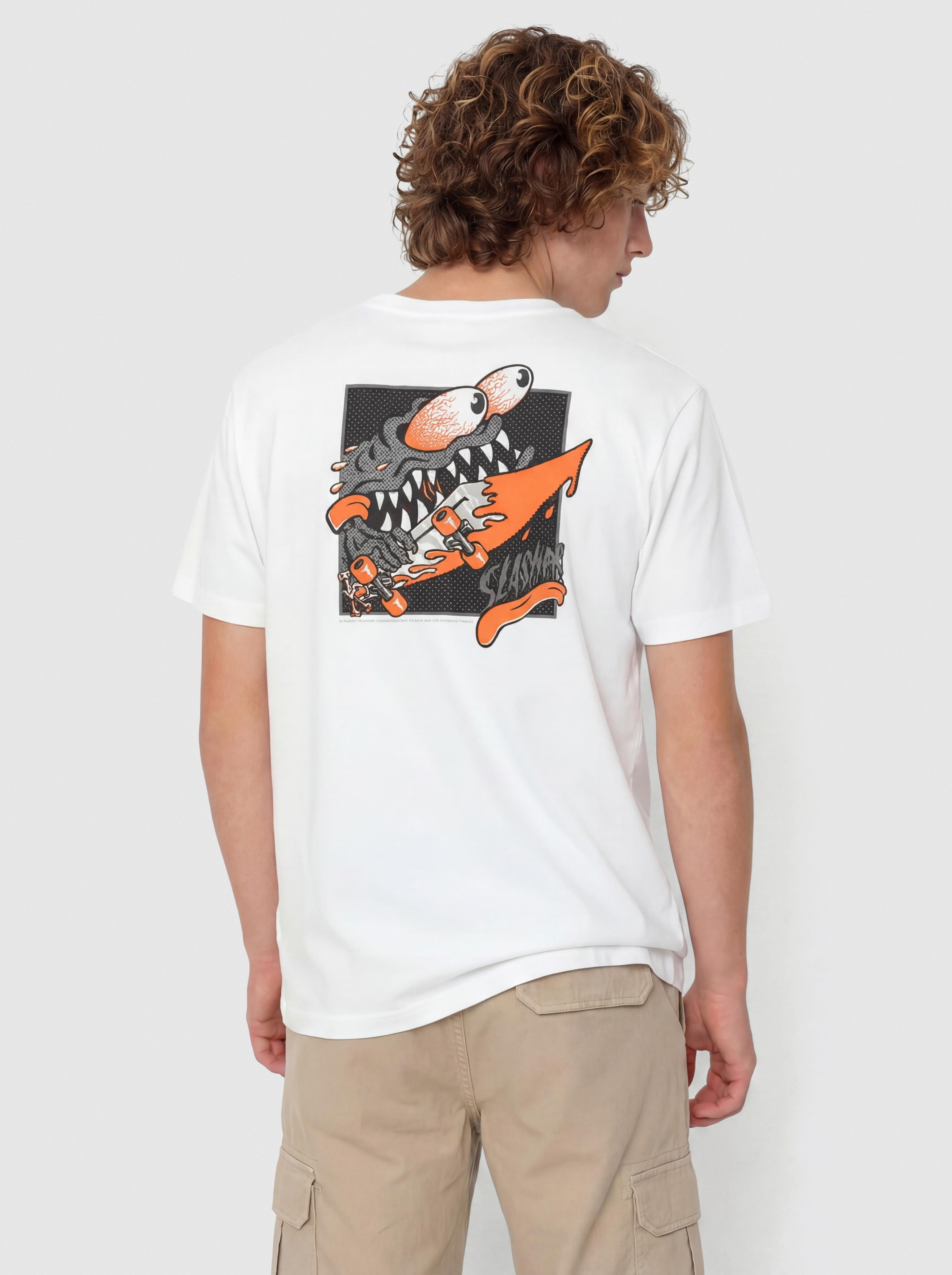 Santa Cruz Meek Slasher Box Póló (white)