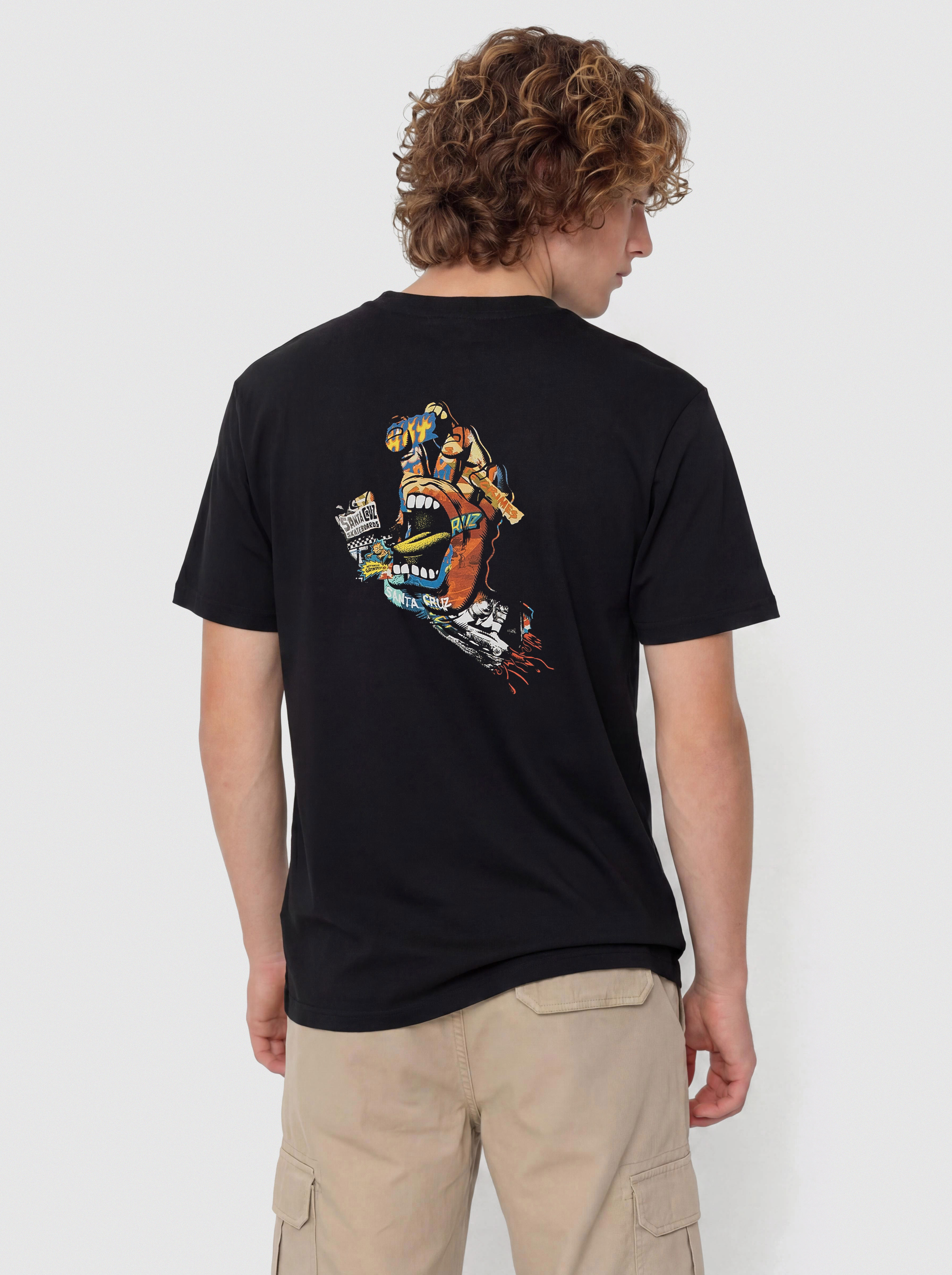 Santa Cruz Collage Hand Pu00f3lu00f3 (black)