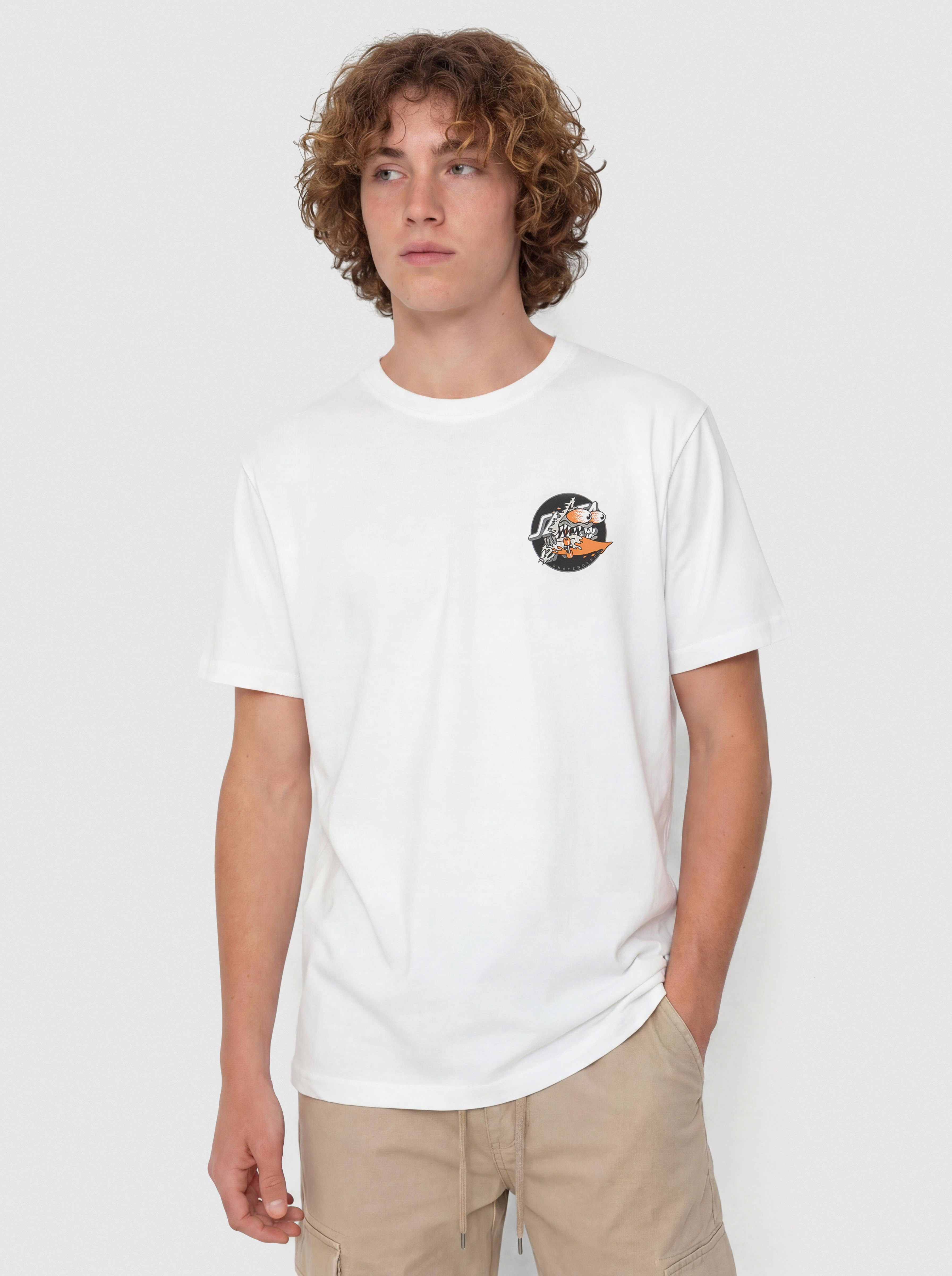 Santa Cruz Meek Slasher Box Póló (white)