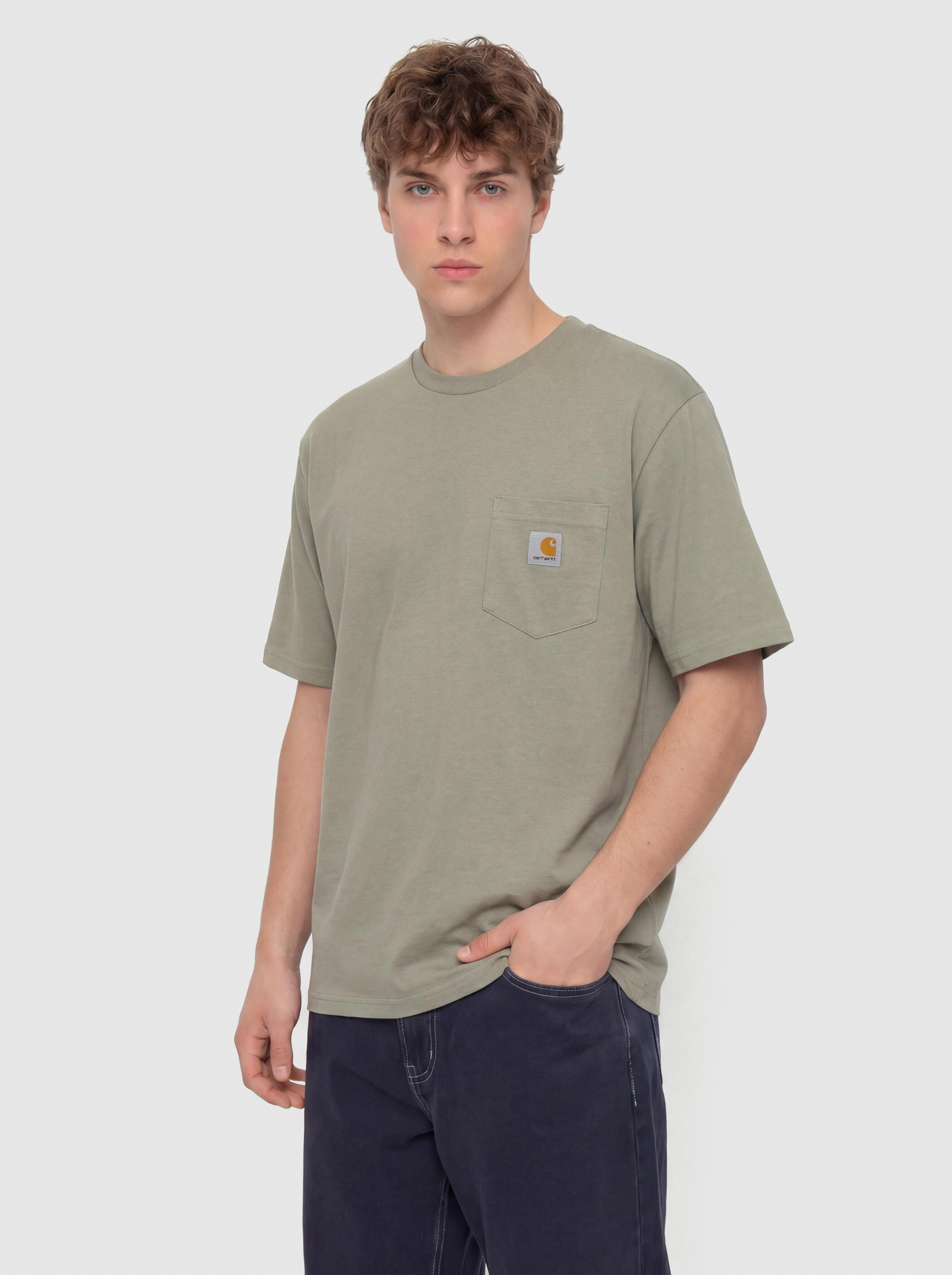 Póló Carhartt WIP Pocket (shady green)