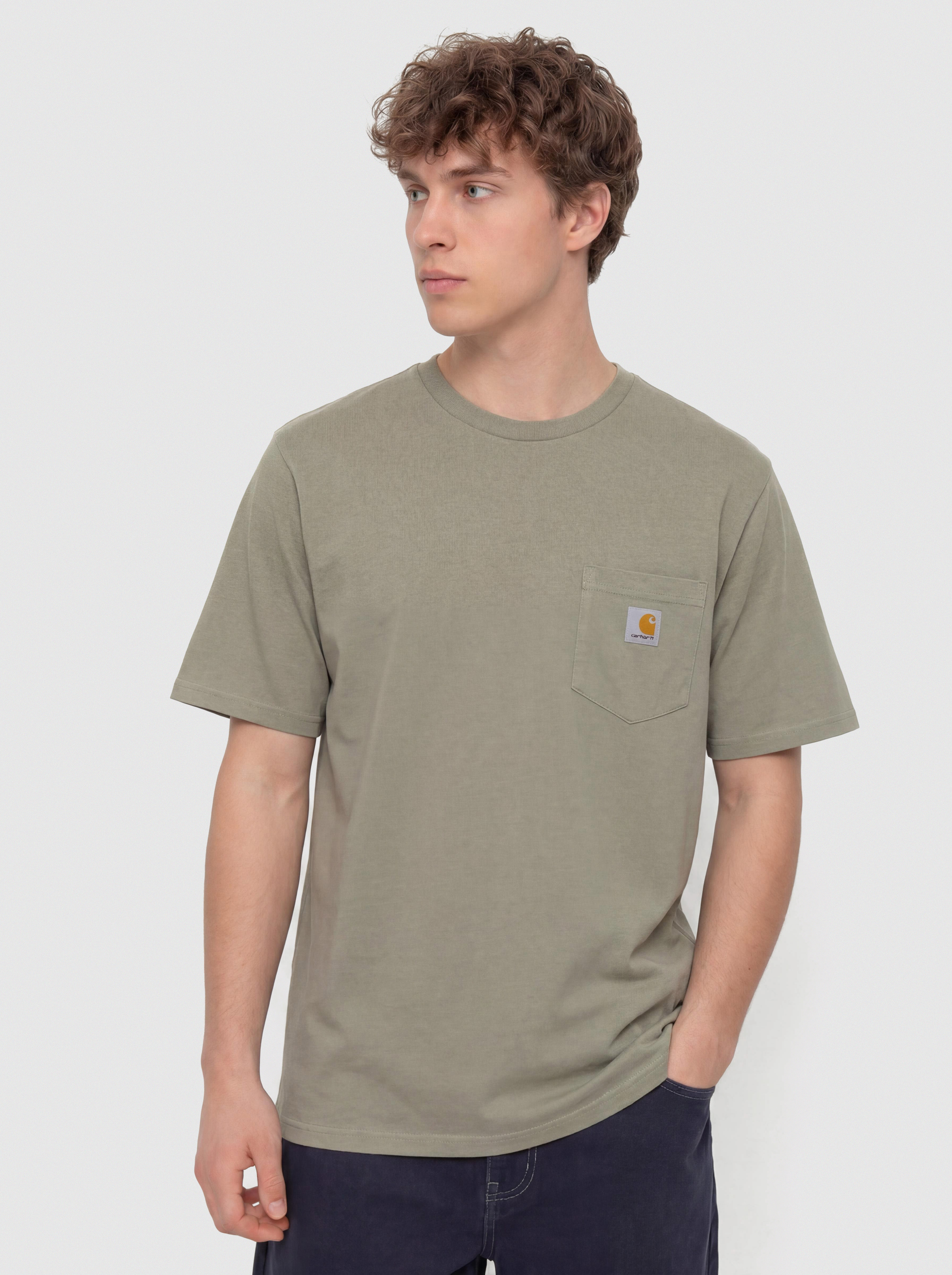 Póló Carhartt WIP Pocket (shady green)