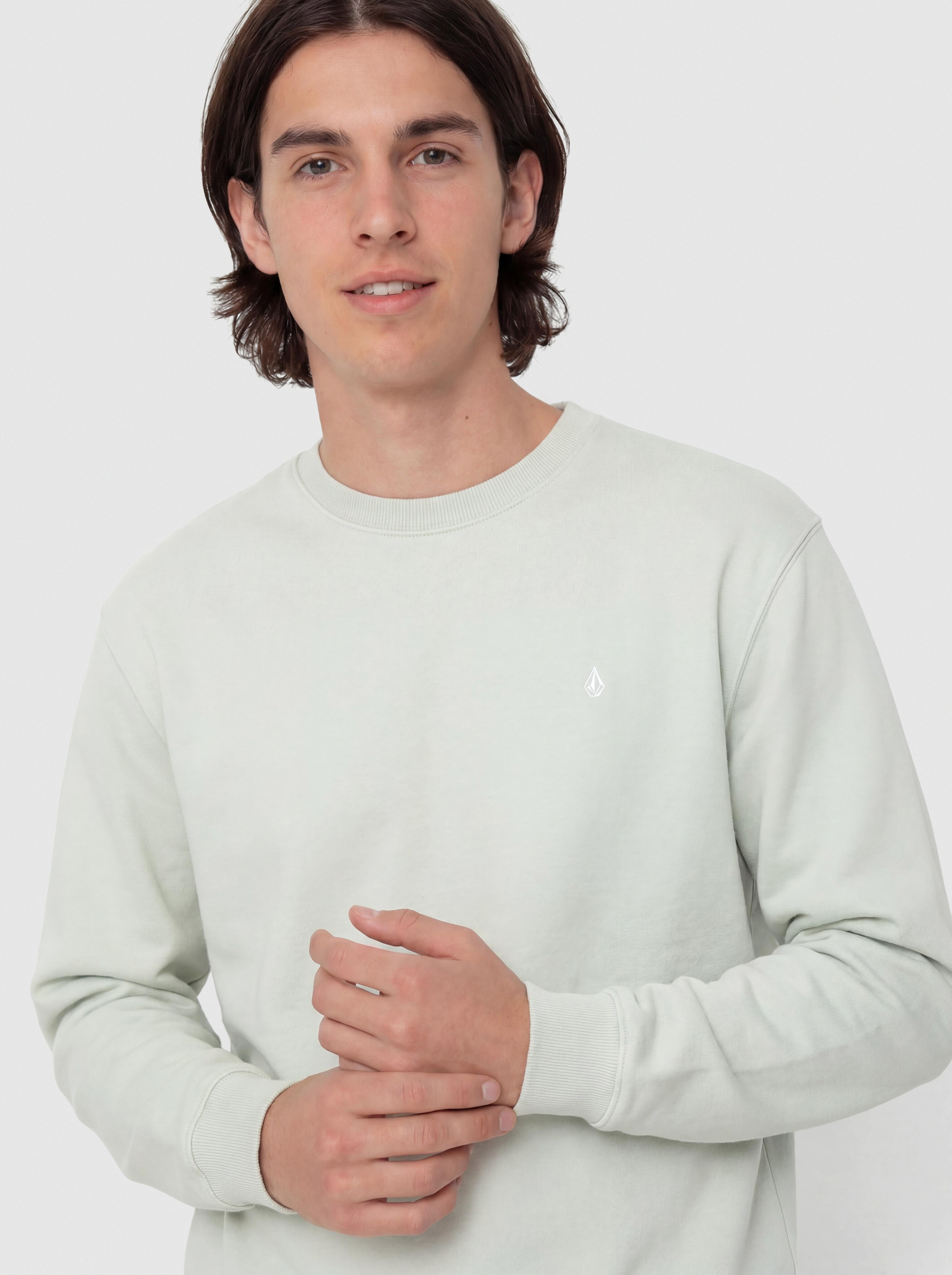 Volcom Single Stone Crew Pulu00f3ver (pale aqua)