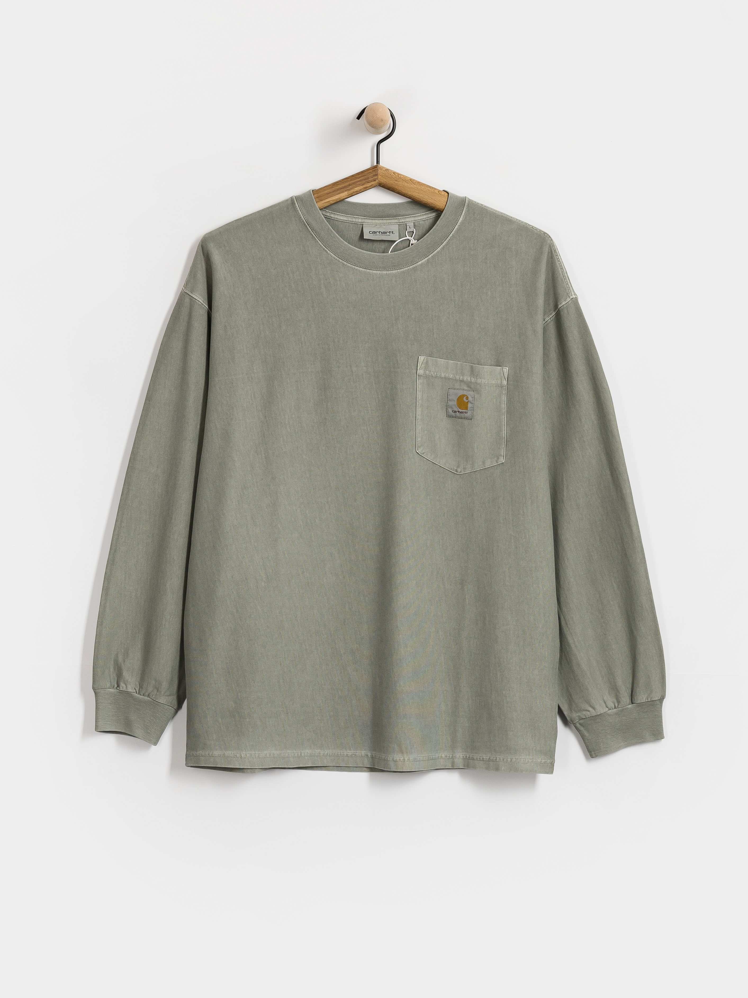 Carhartt WIP Loose Pocket Hosszú ujjú felső (shady green)