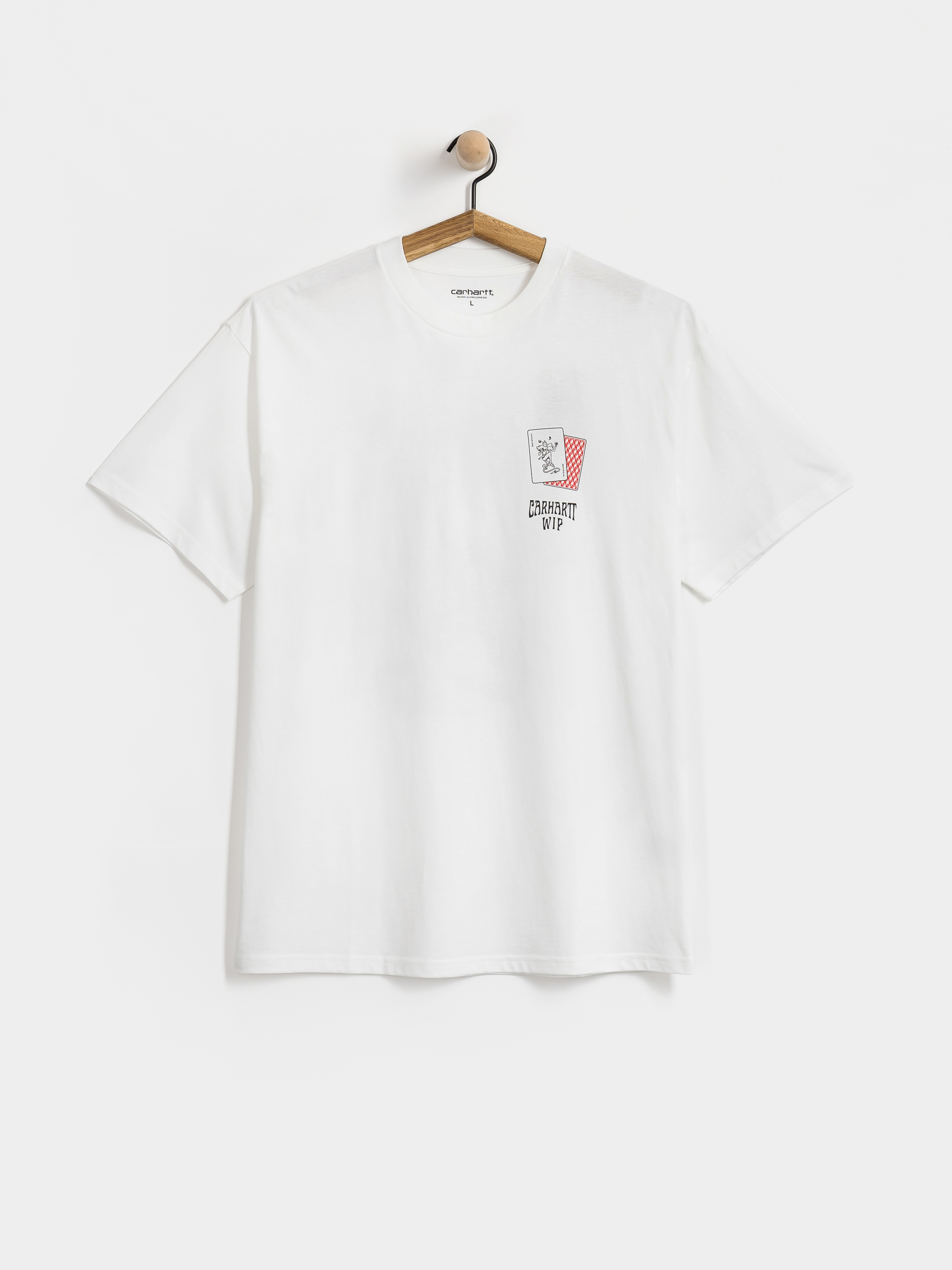 Póló Carhartt WIP Playing Cards (white)