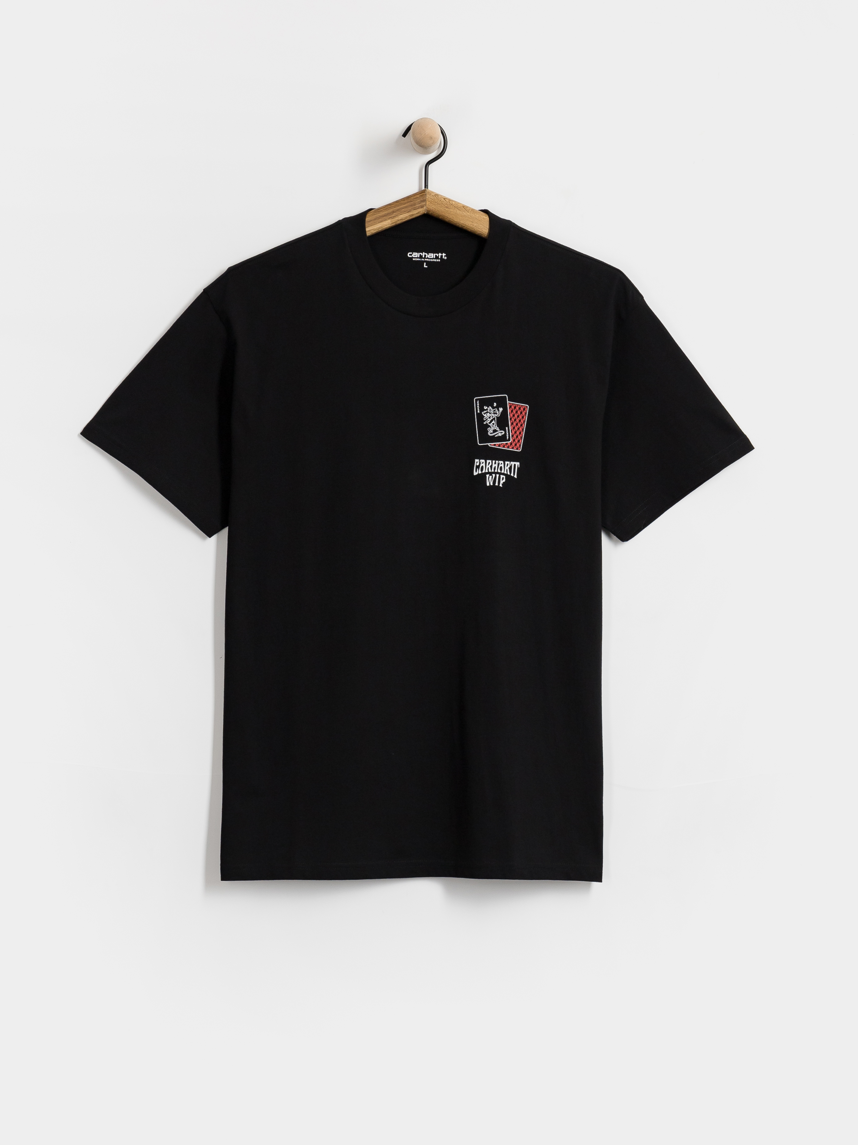 Póló Carhartt WIP Playing Cards (black)