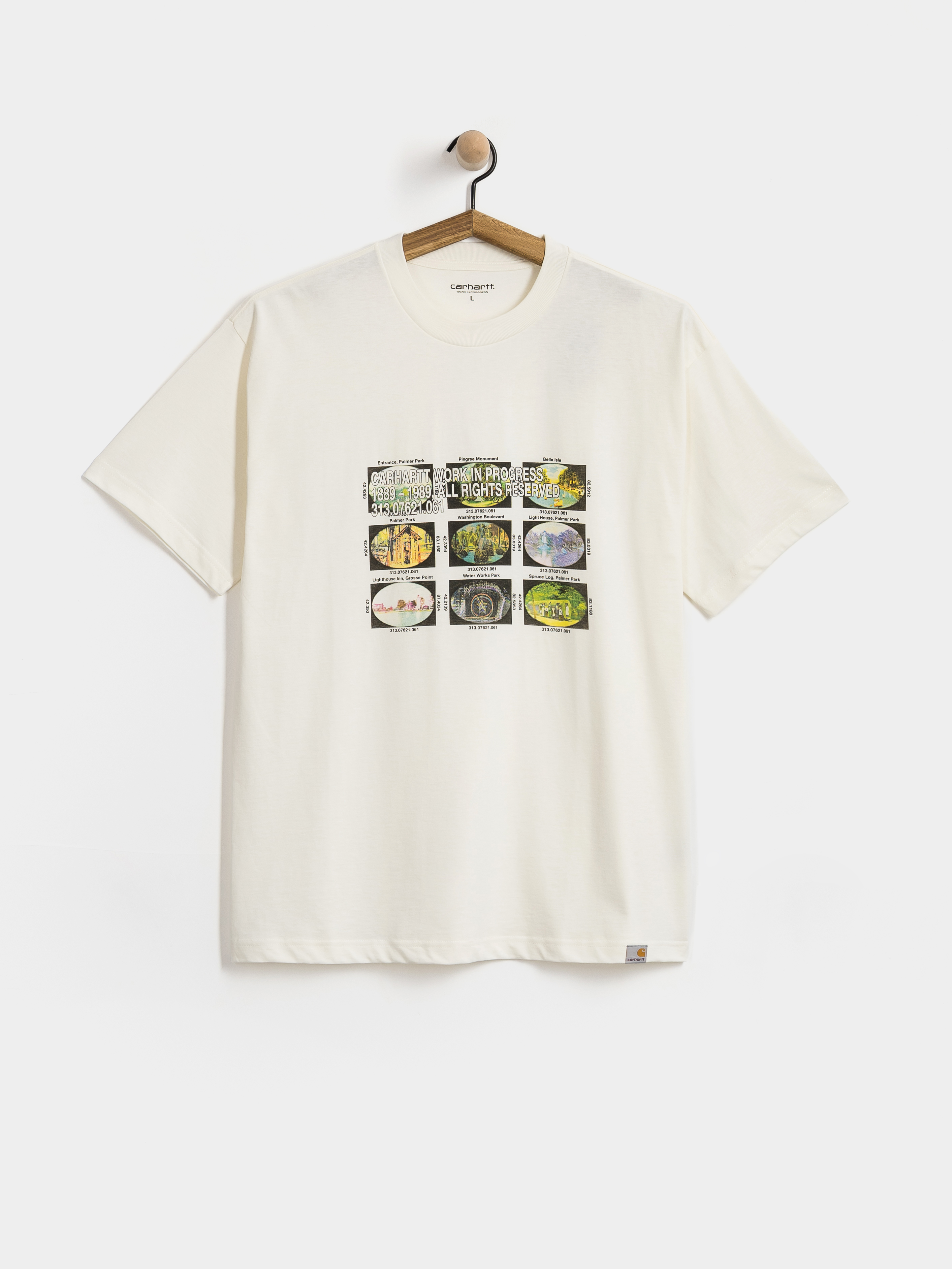 Póló Carhartt WIP Coordinates (wax)