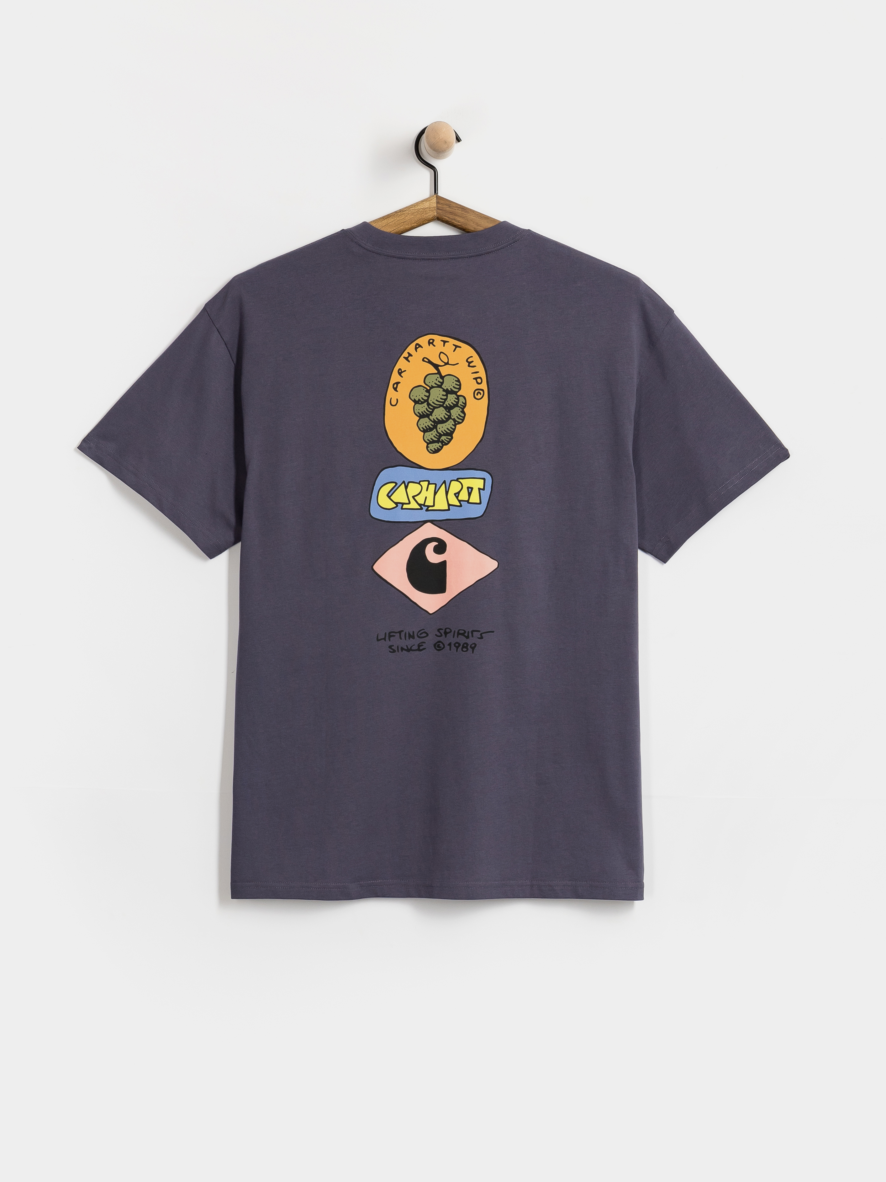Póló Carhartt WIP Stacked Grapes