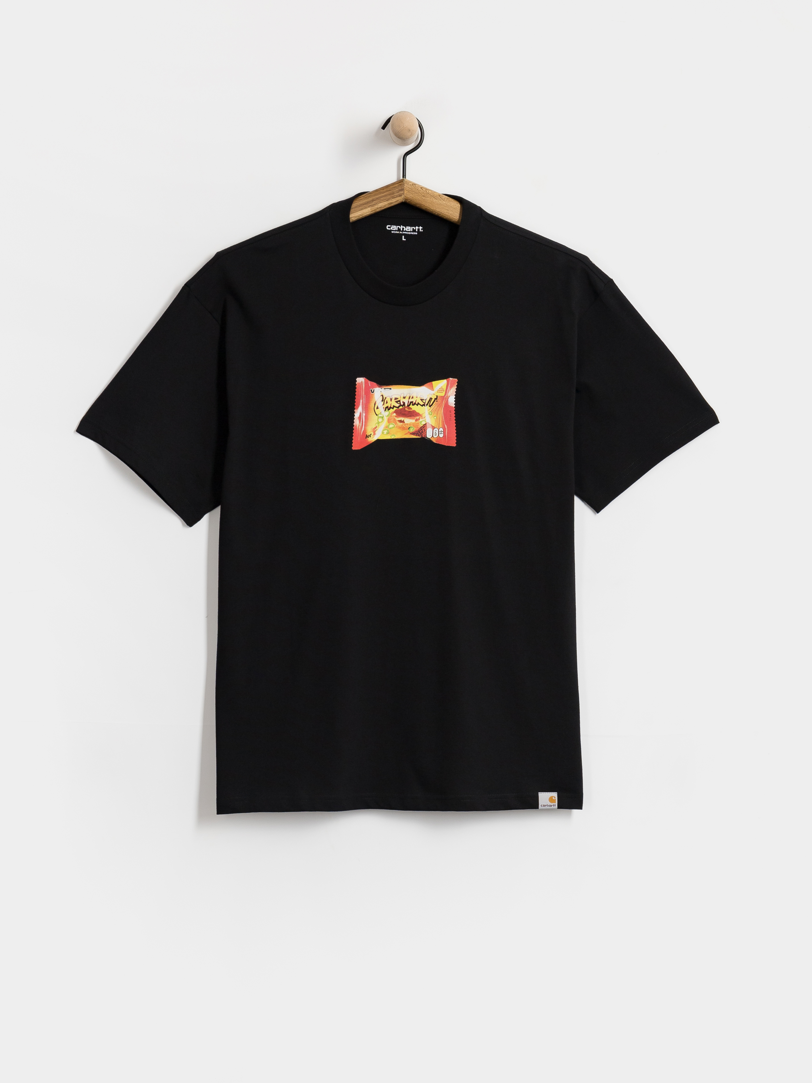 Póló Carhartt WIP Road Side Snack (black)