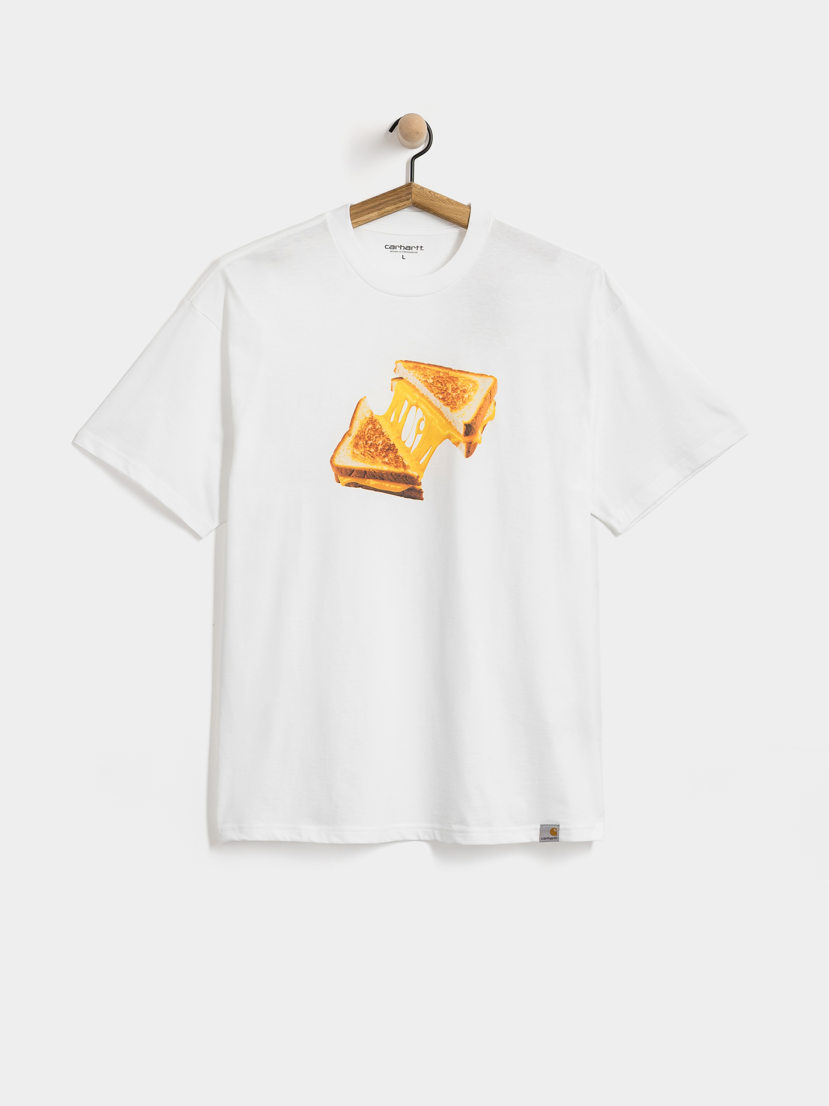 Póló Carhartt WIP Cheese Toast (white)