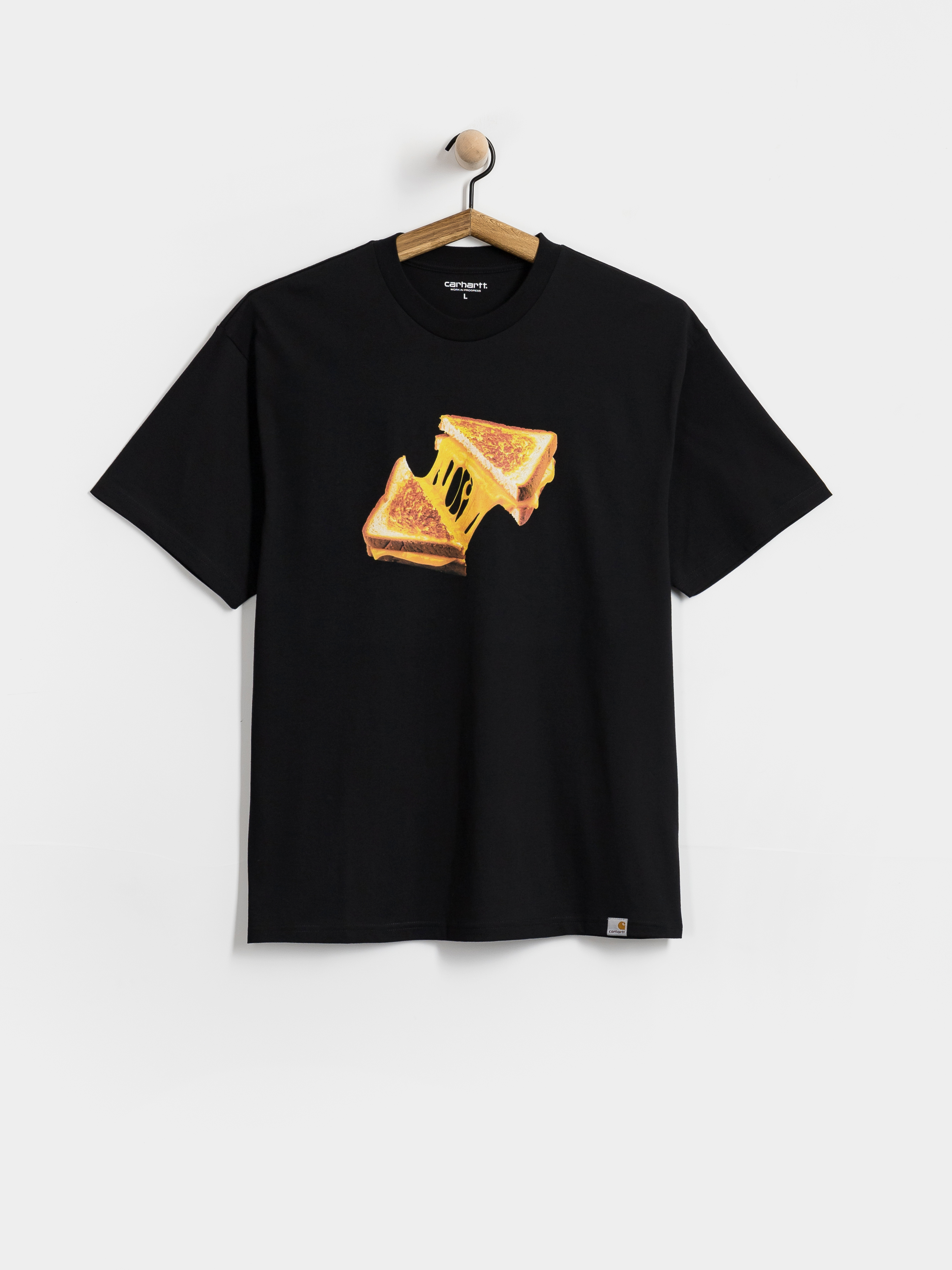 Póló Carhartt WIP Cheese Toast (black)