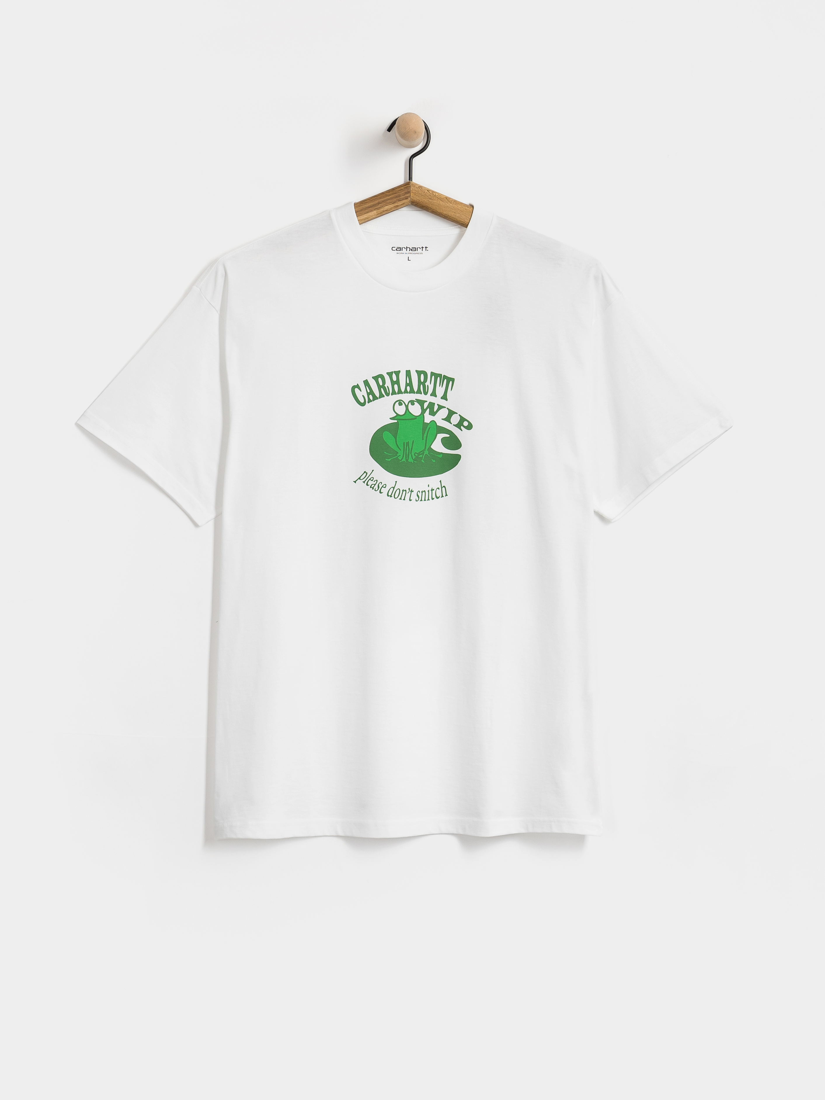 Póló Carhartt WIP Dont Snitch (white)