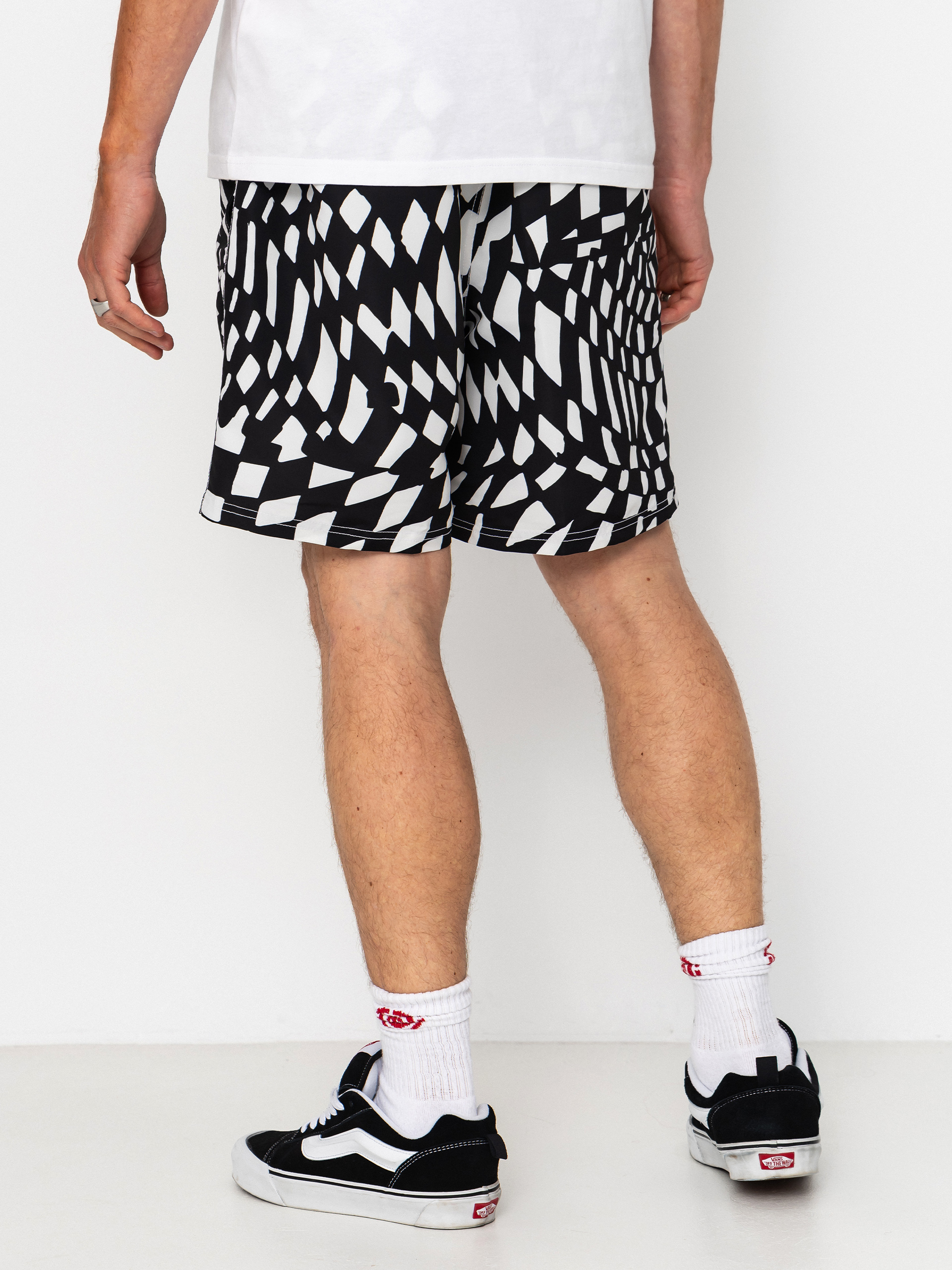Vans Primary II Elastic Printed Boardshort (black/white)