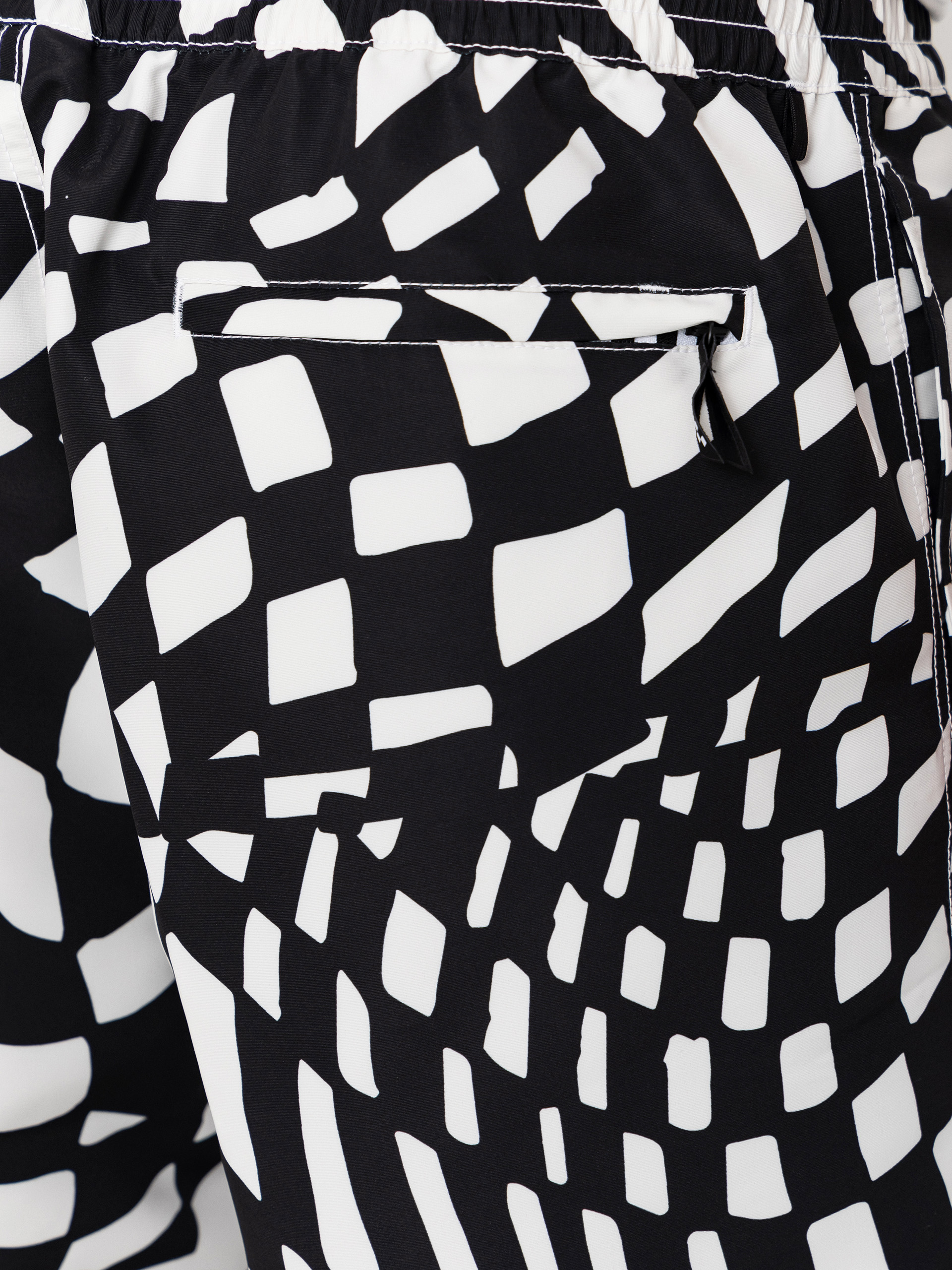 Vans Primary II Elastic Printed Boardshort (black/white)