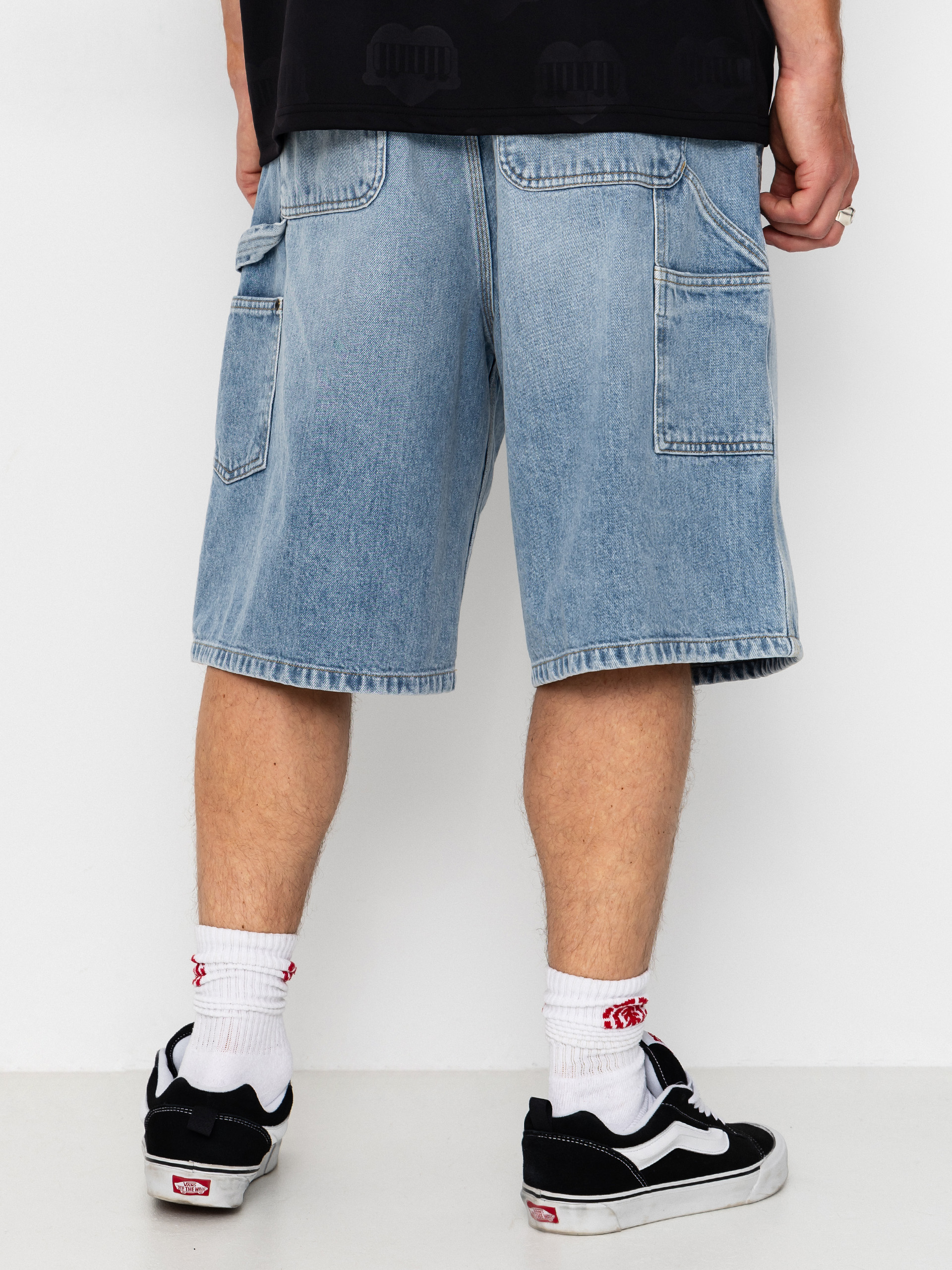 Carhartt WIP OG Double Knee Rövidnadrág (blue heavy worn bleached)