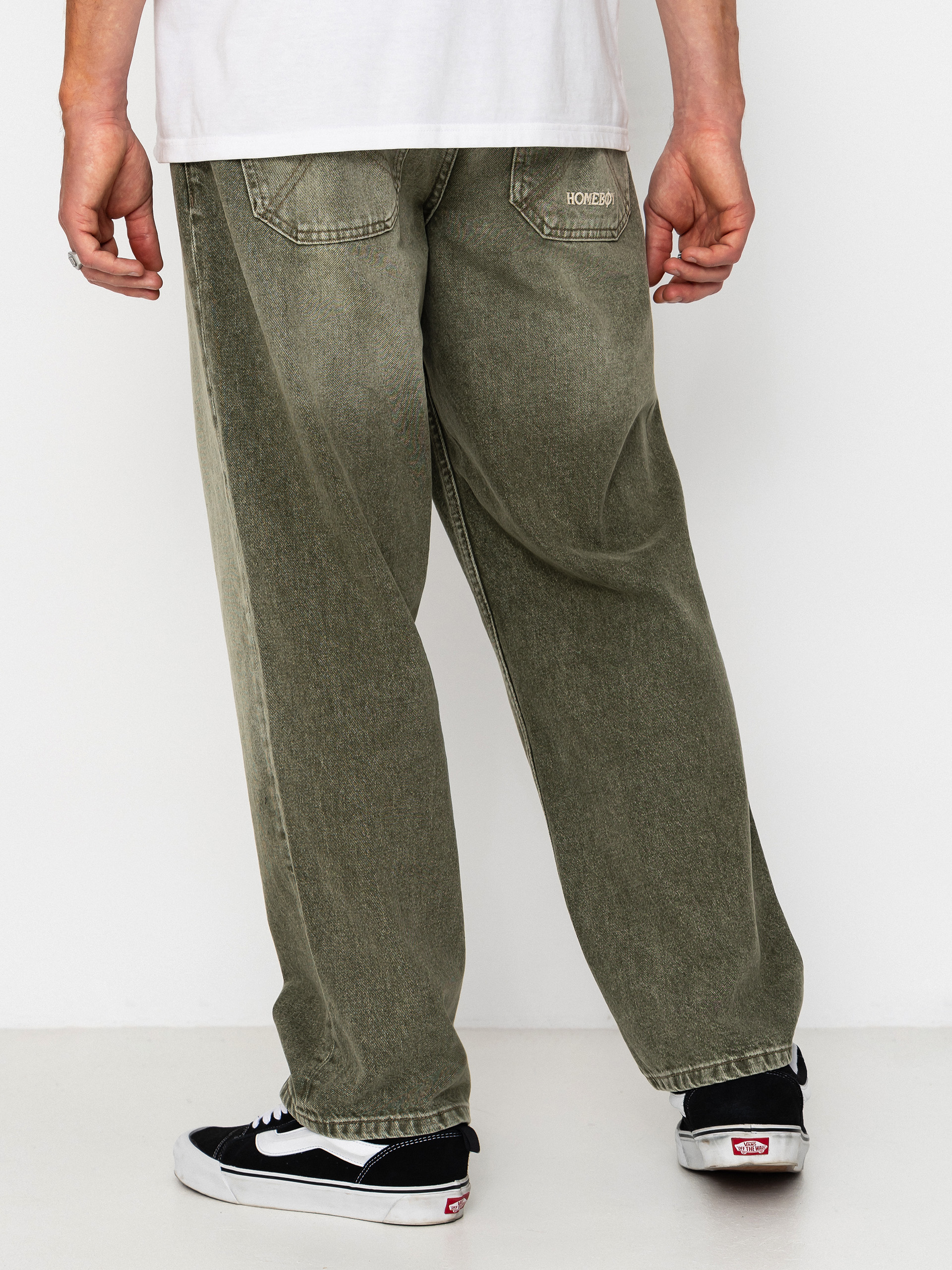 Kisnadrág Homeboy X Tra Baggy Dye Denim (washed green)