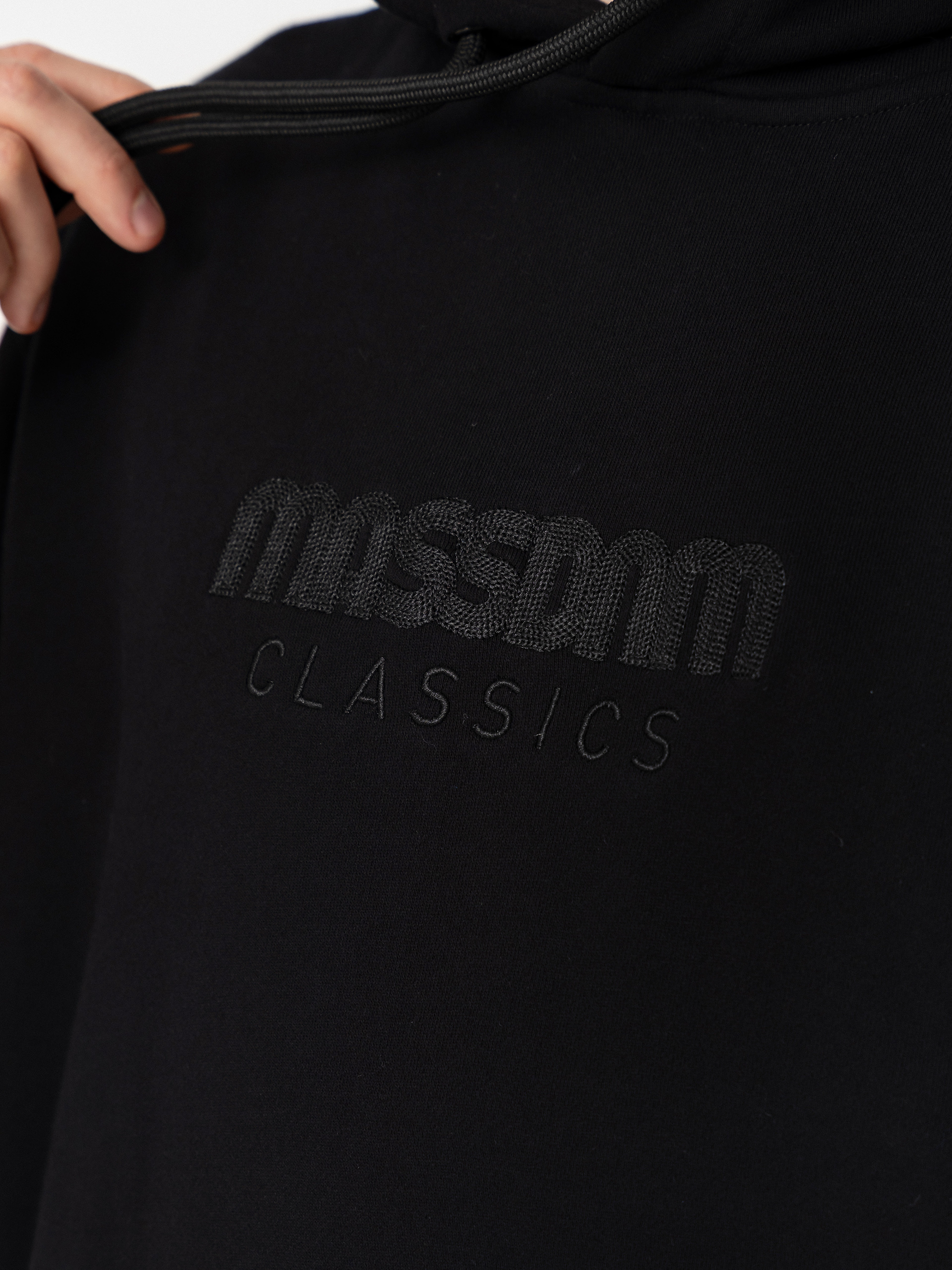 MassDnm Classics Light HD Kapucnis pulóver (black)