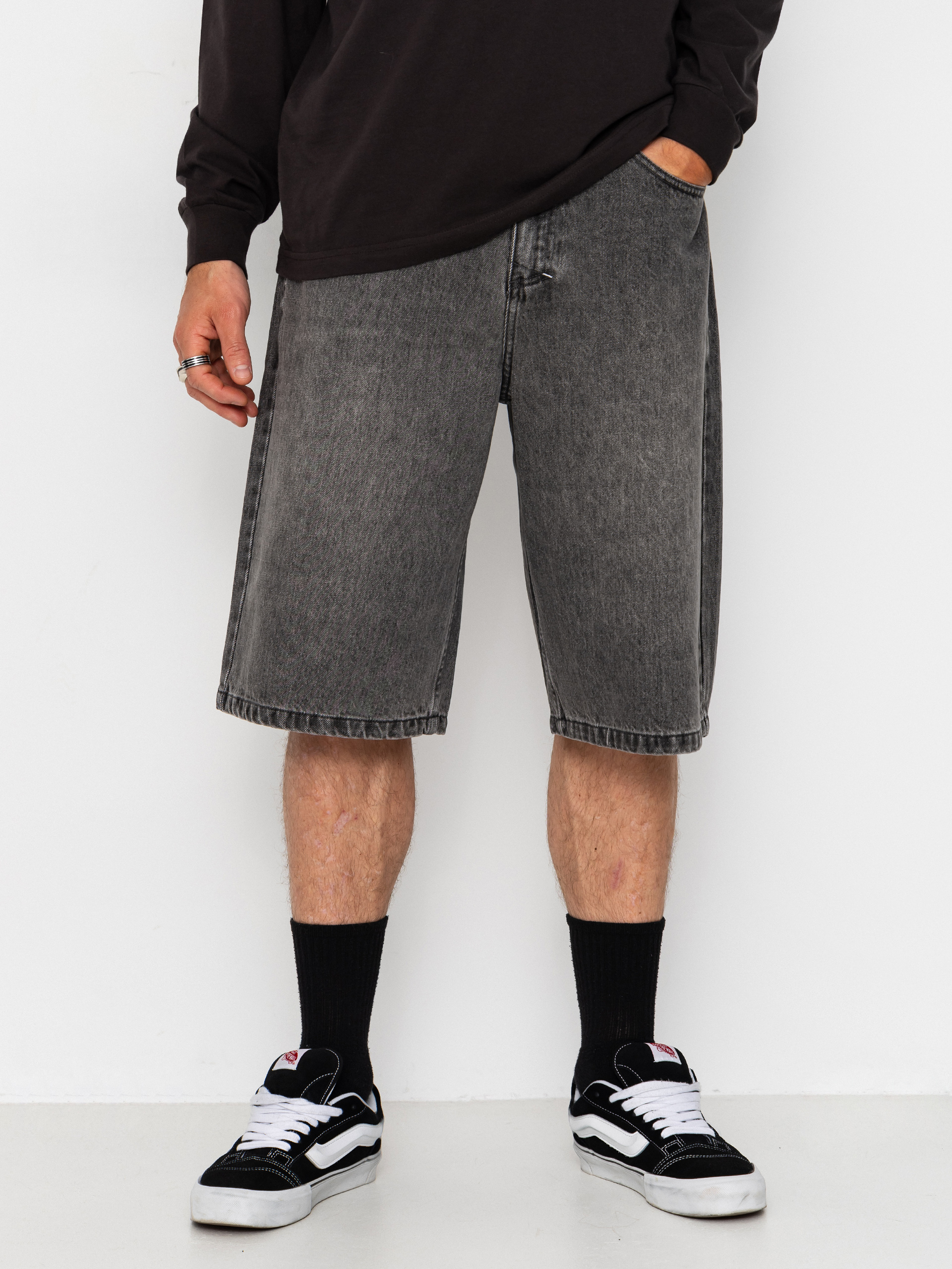 MassDnm Jeans Slang Rövidnadrág (grey)