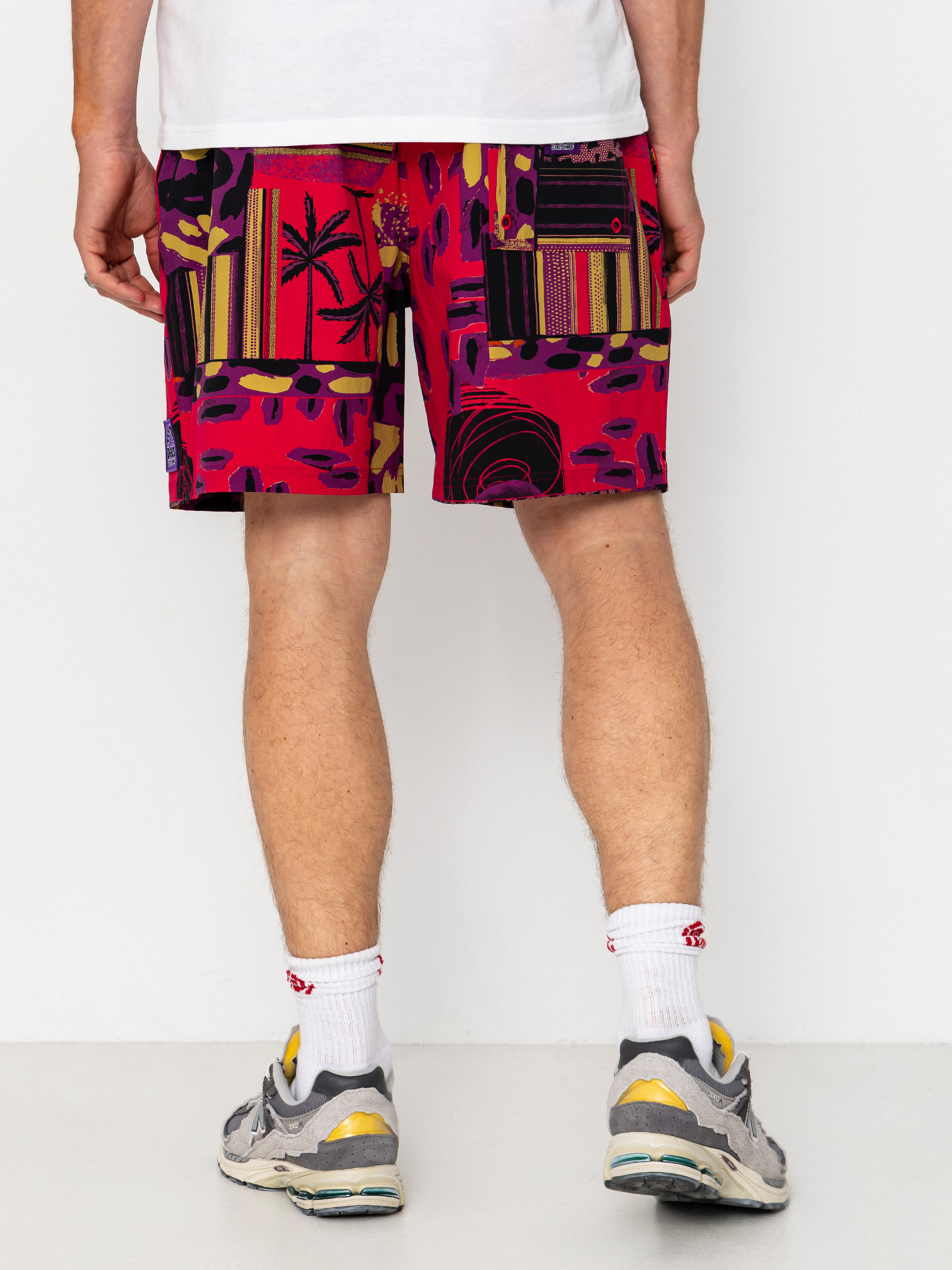 Deus Ex Machina Freamon Swim Rövidnadrág (melon red)