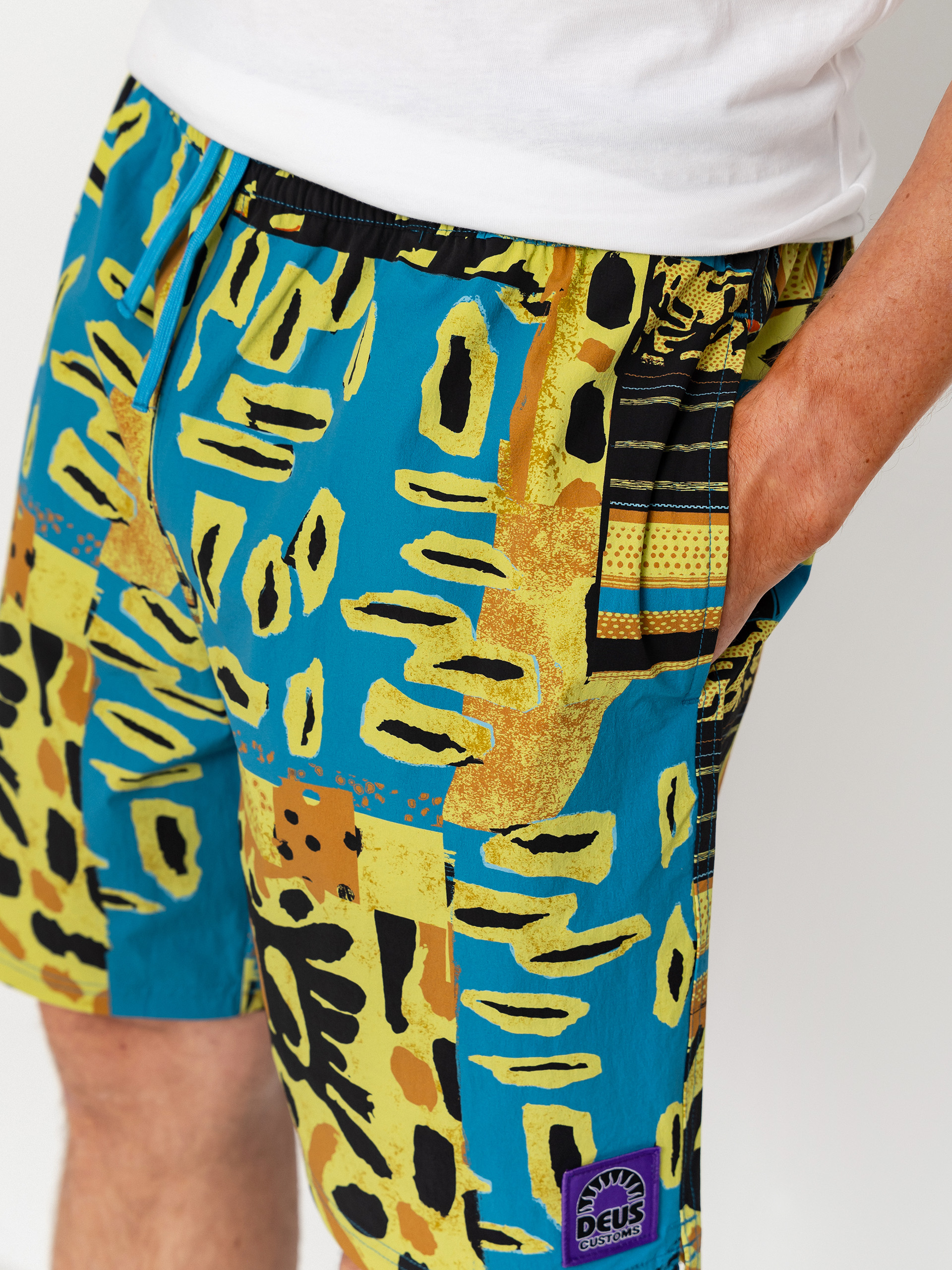Deus Ex Machina Freamon Swim Rövidnadrág (yellow)