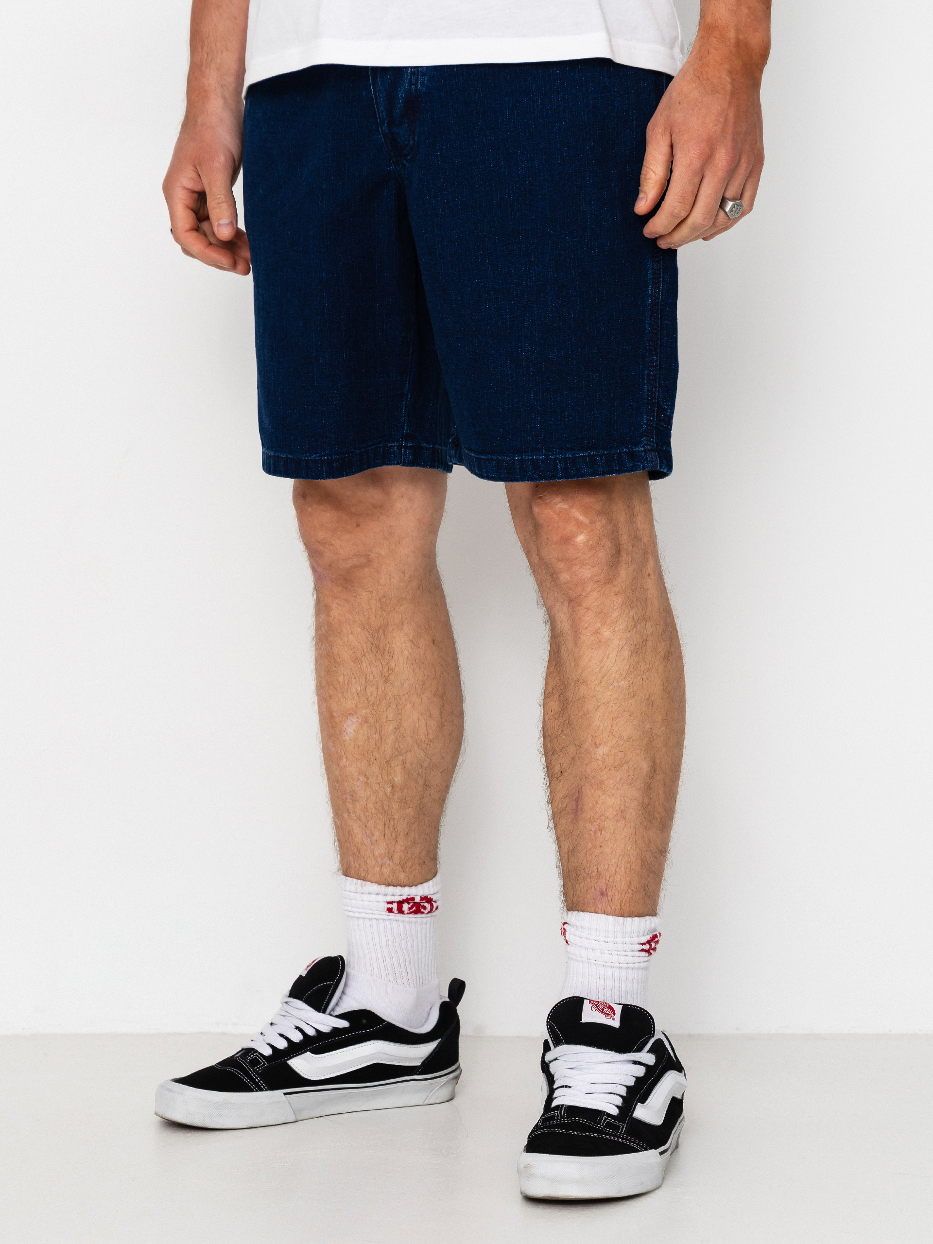 Deus Ex Machina Big Fella Chambray Rövidnadrág (indigo)