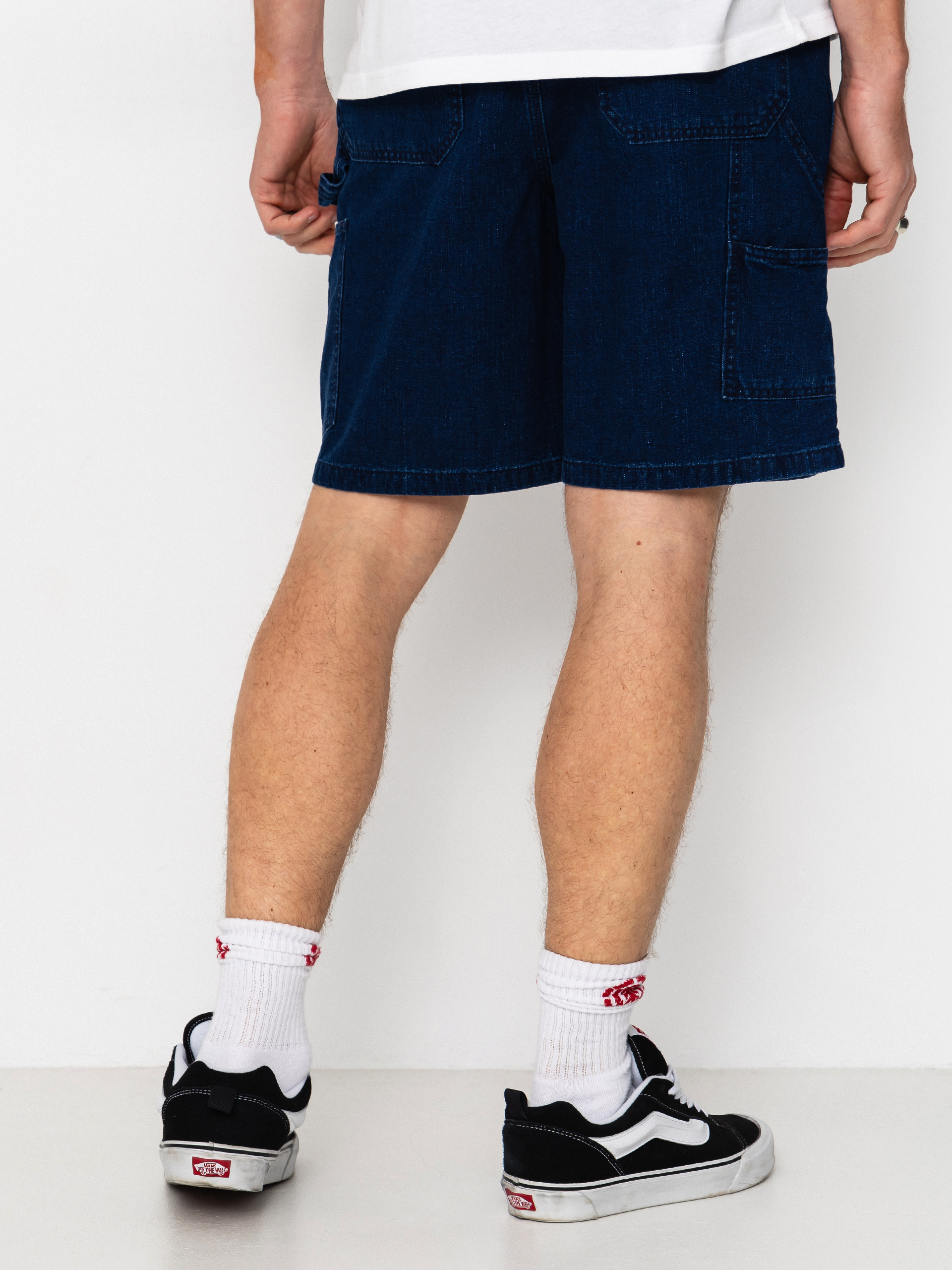Deus Ex Machina Big Fella Chambray Rövidnadrág (indigo)
