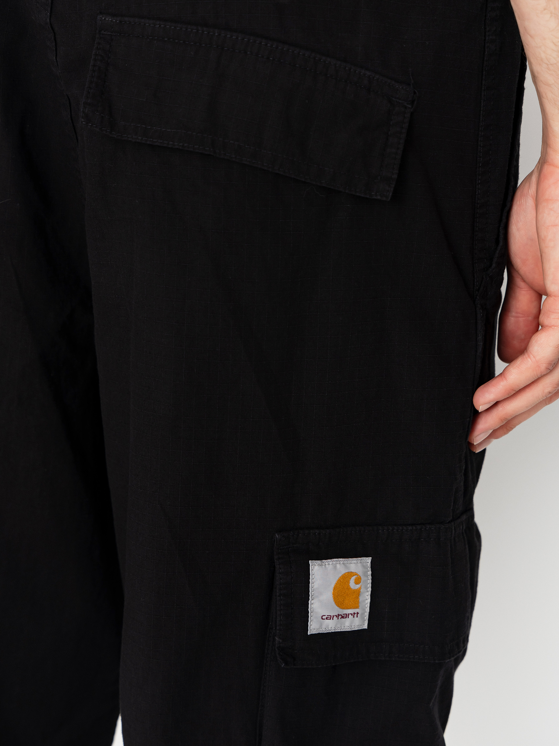 Kisnadrág Carhartt WIP Kade Cargo (black)