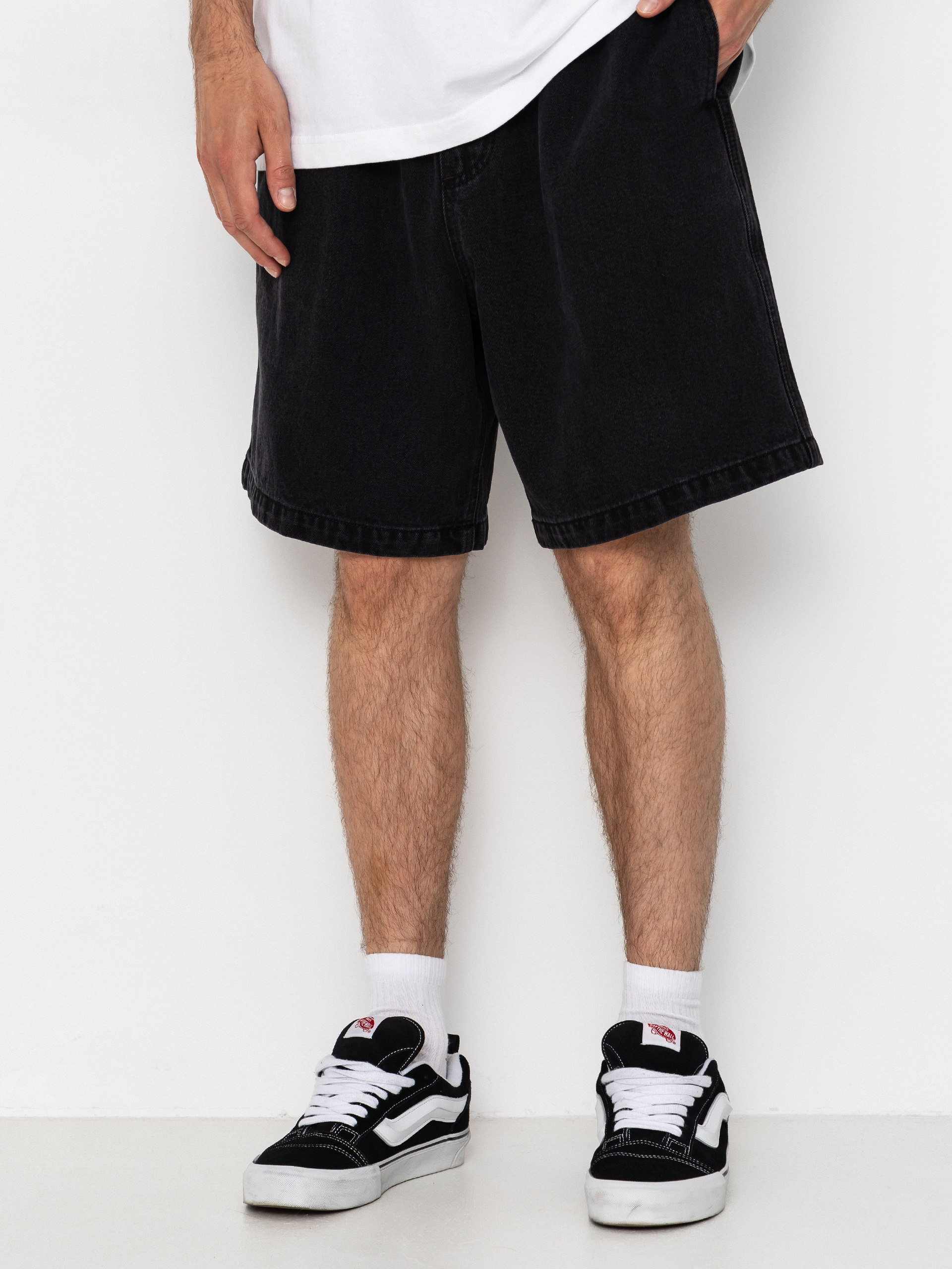 Rövidnadrág OBEY Easy Denim (washed black)
