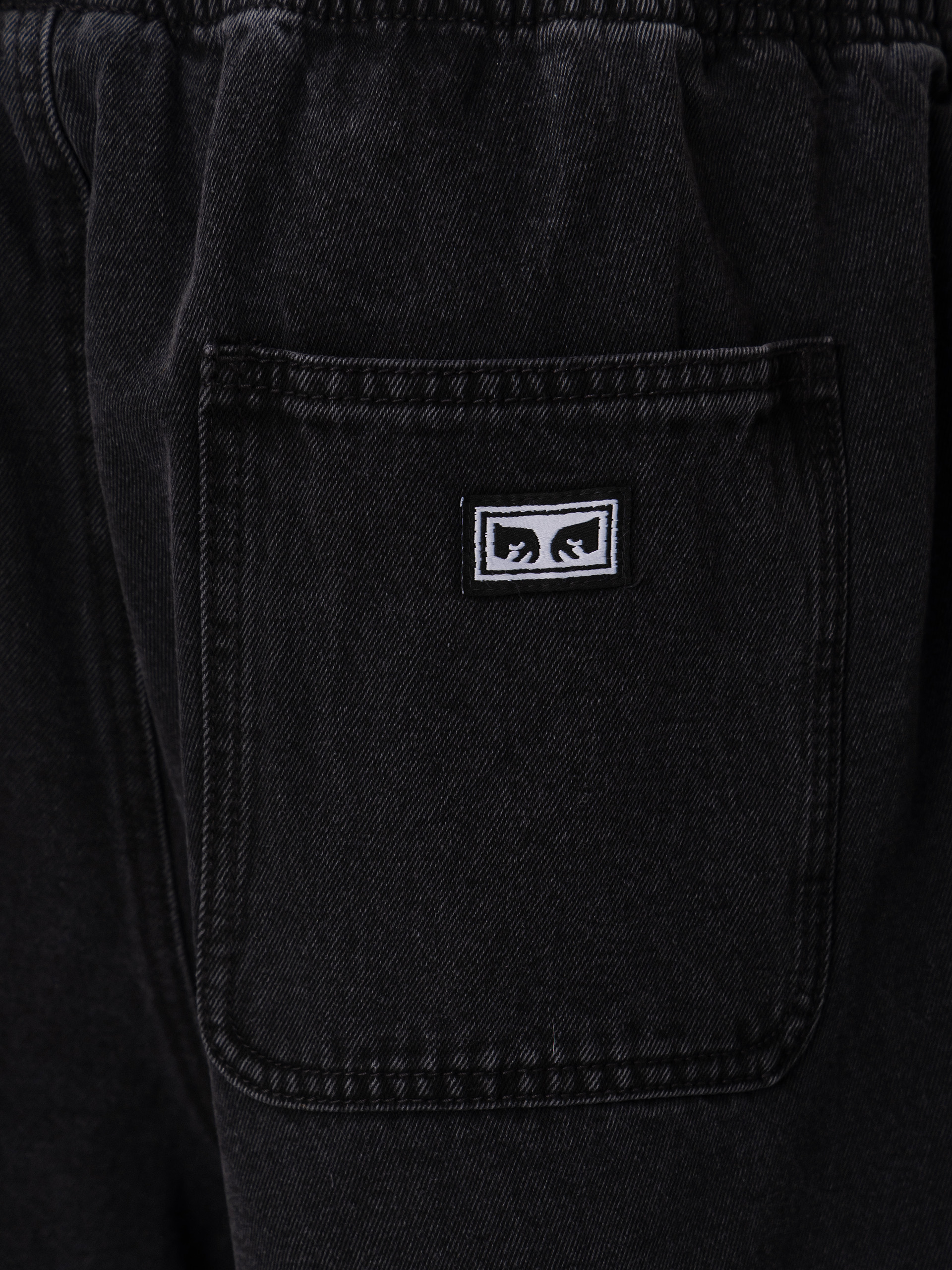 Rövidnadrág OBEY Easy Denim (washed black)