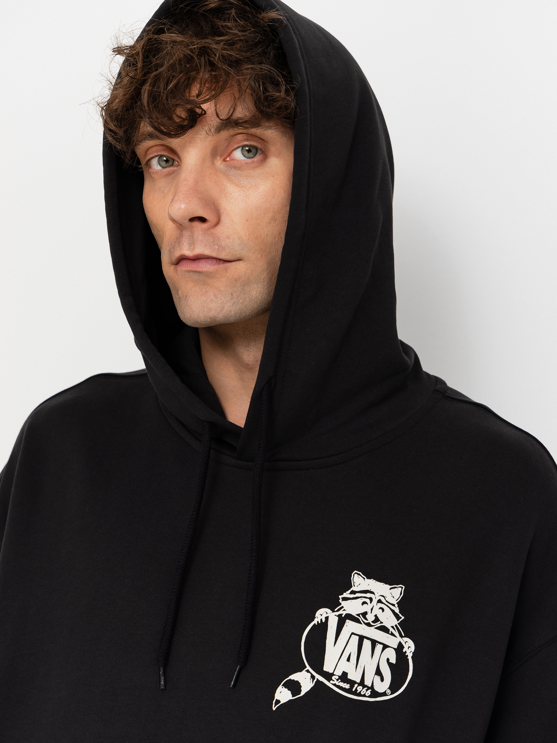 Kapucnis pulóver Vans Trashy HD (black)