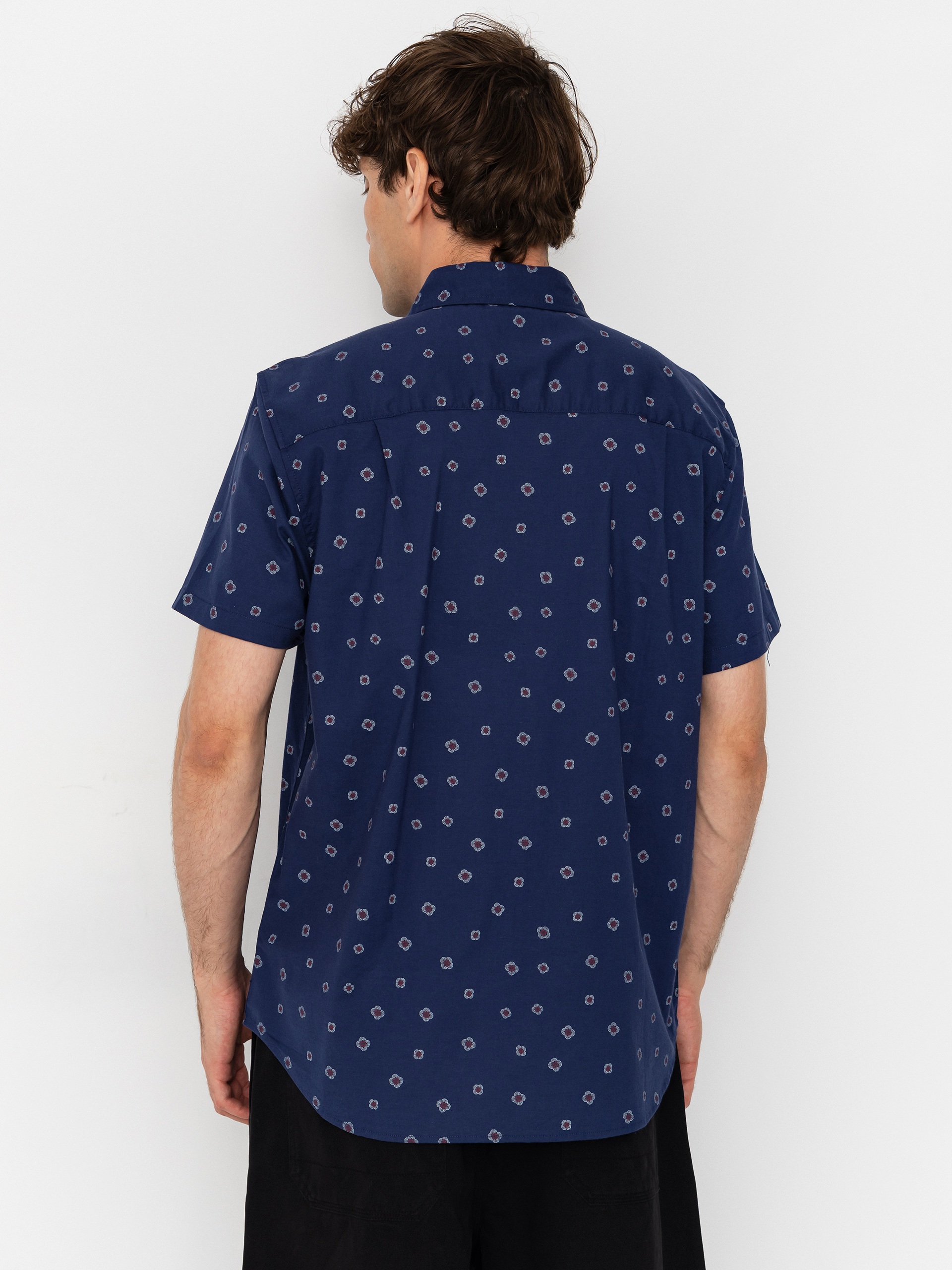 Brixton Charter Print Ing (midnight blue geo)