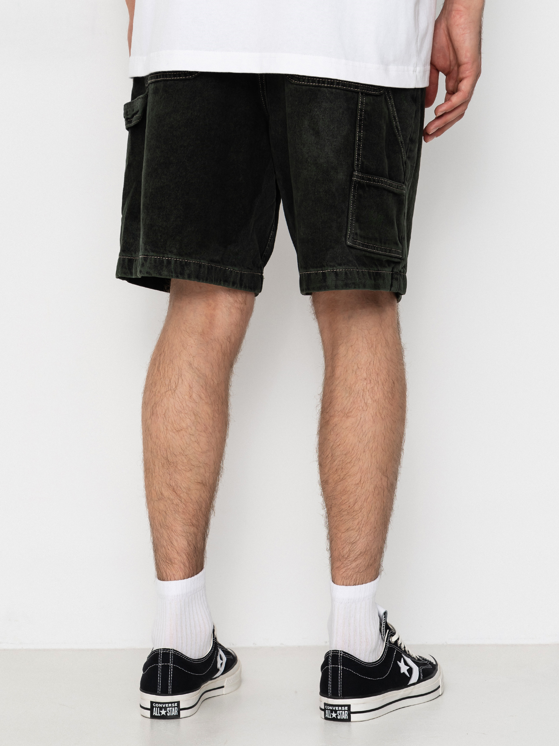 Element Big Carpenter Denim Wk Rövidnadrág (black green tint)