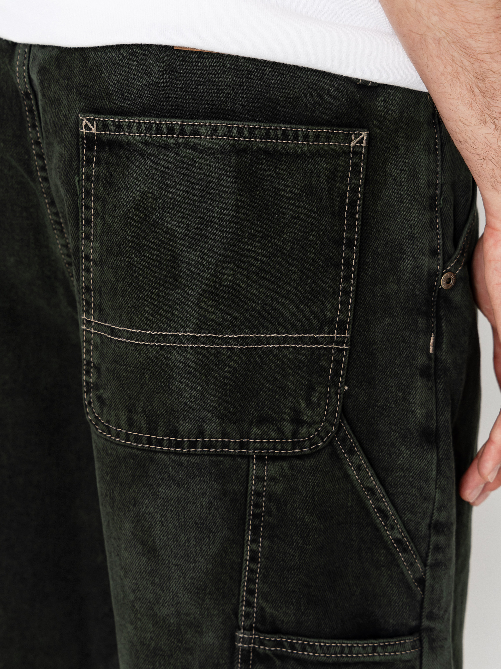 Element Big Carpenter Denim Wk Rövidnadrág (black green tint)