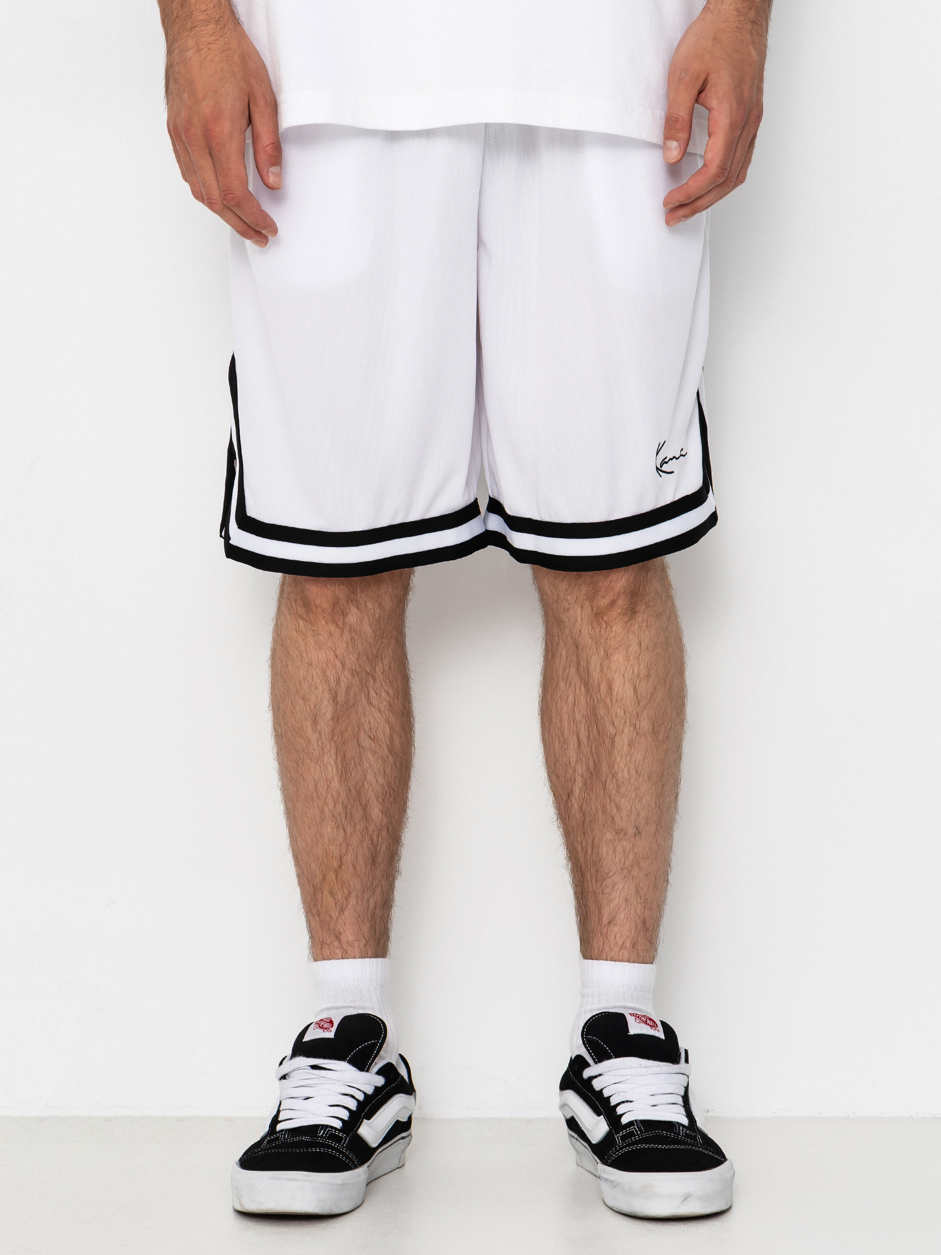 Ru00f6vidnadru00e1g Karl Kani Signature Mesh (white/black)