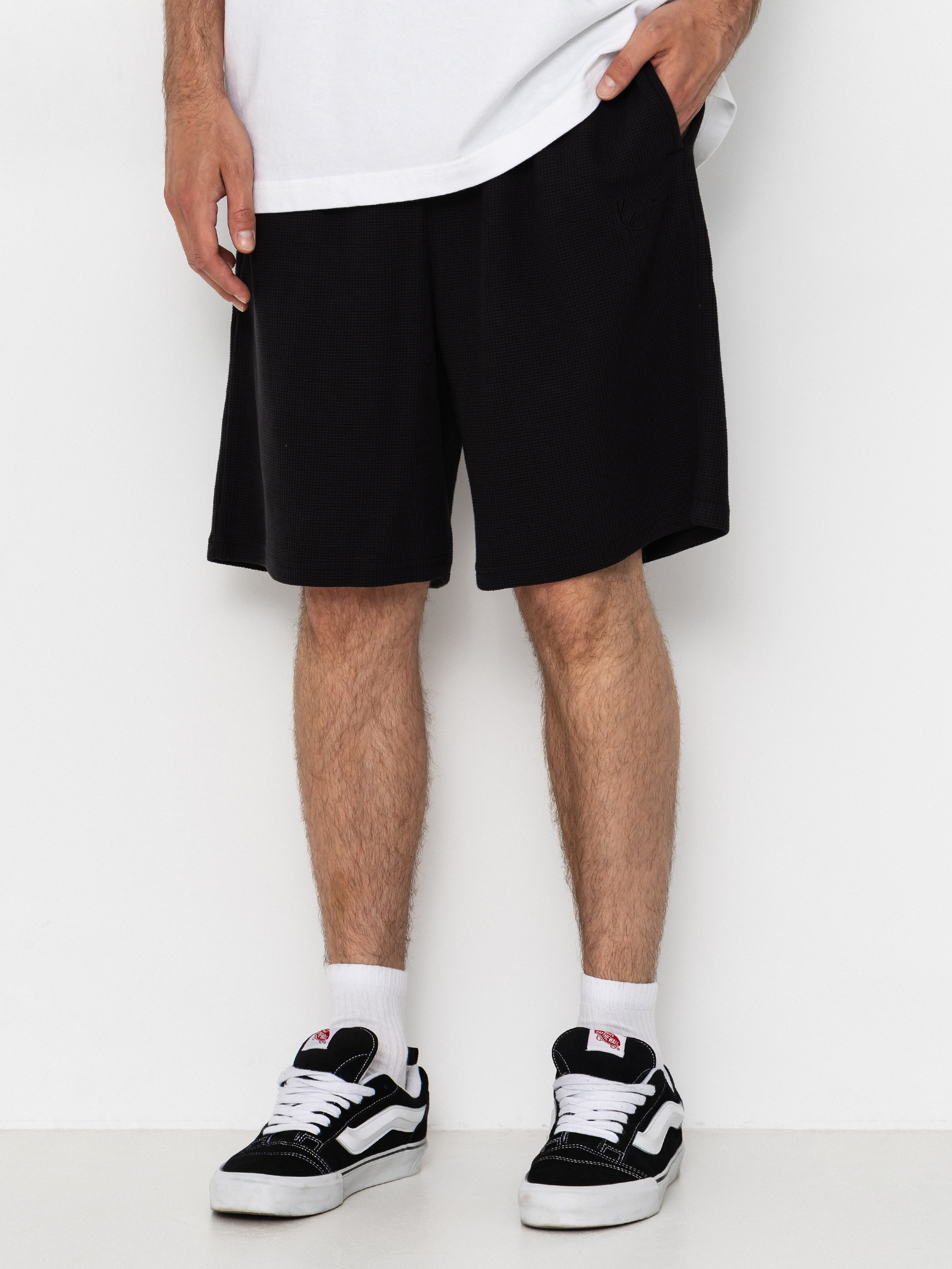 Karl Kani Signature Waffle Rövidnadrág (black)