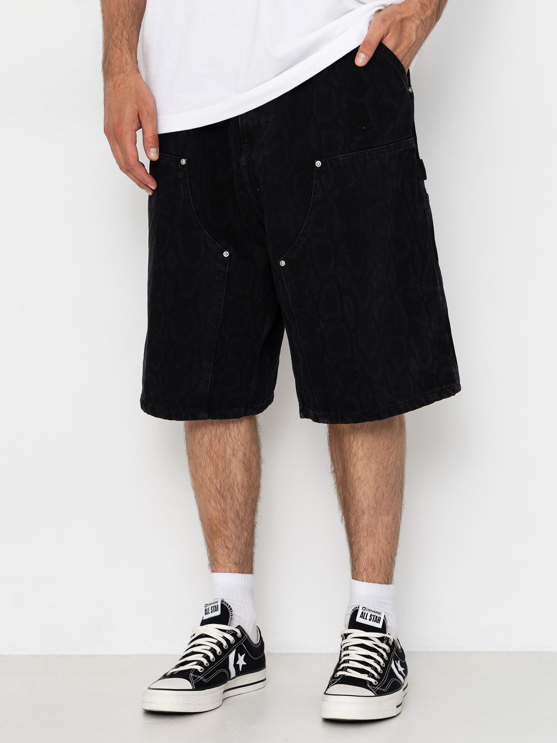 Rövidnadrág Carhartt WIP OG Double Knee (snake camo/black)