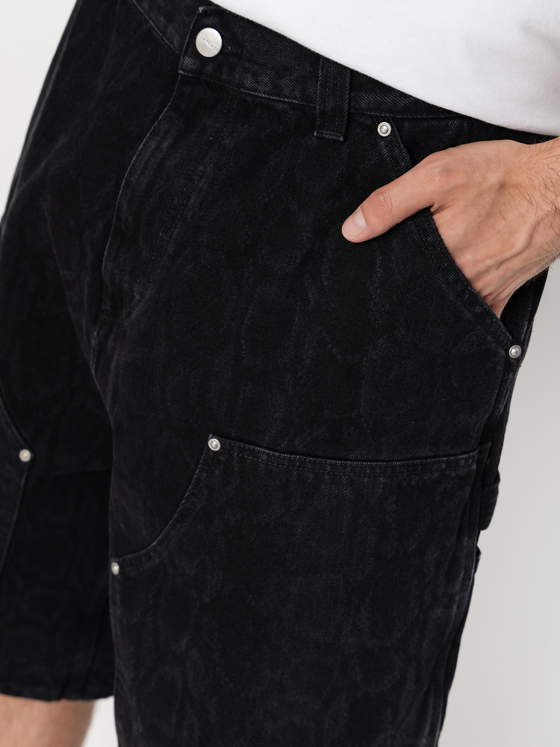 Rövidnadrág Carhartt WIP OG Double Knee (snake camo/black)