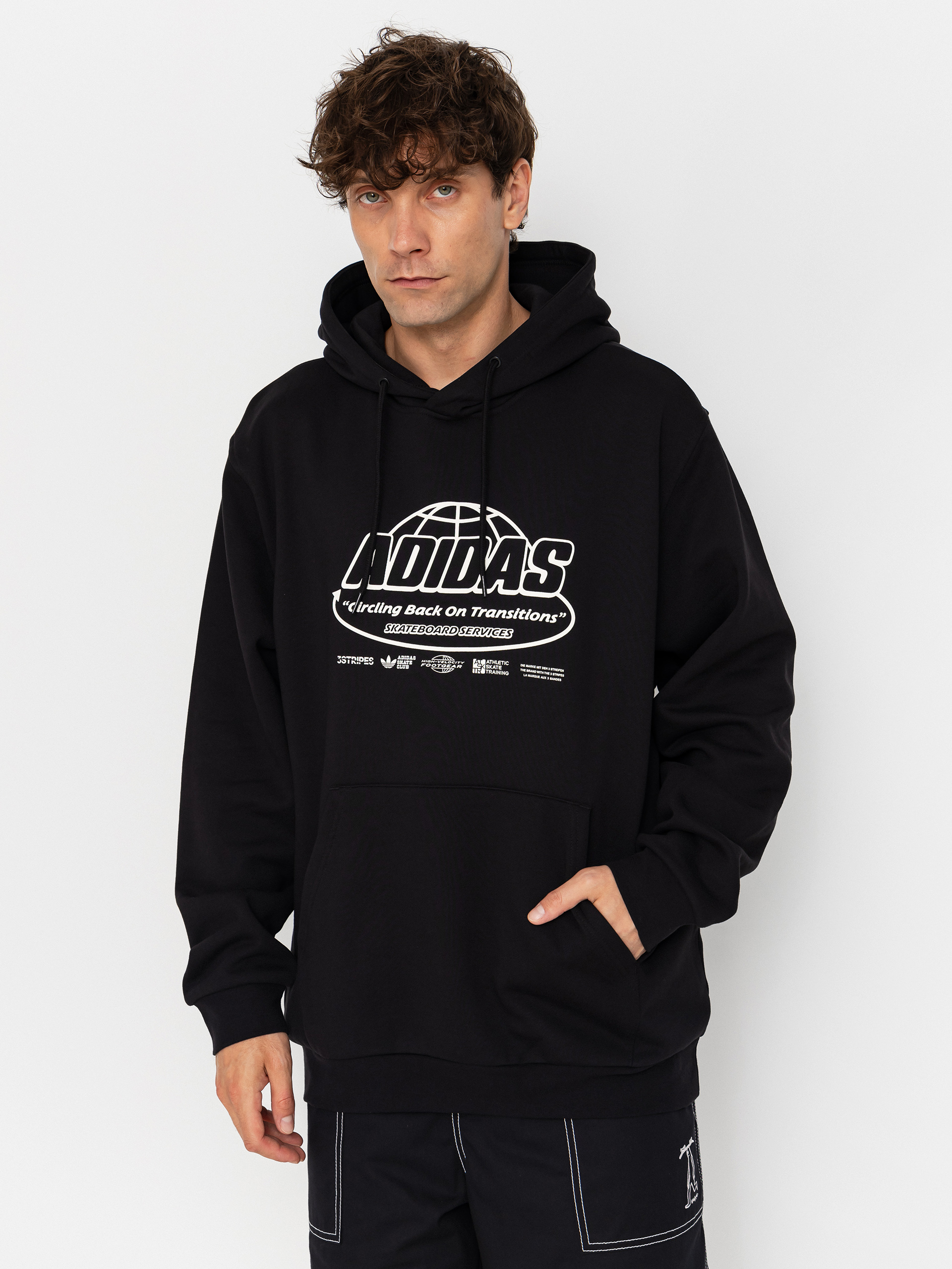 adidas Skt Adi Cor HD Kapucnis pulu00f3ver (black)