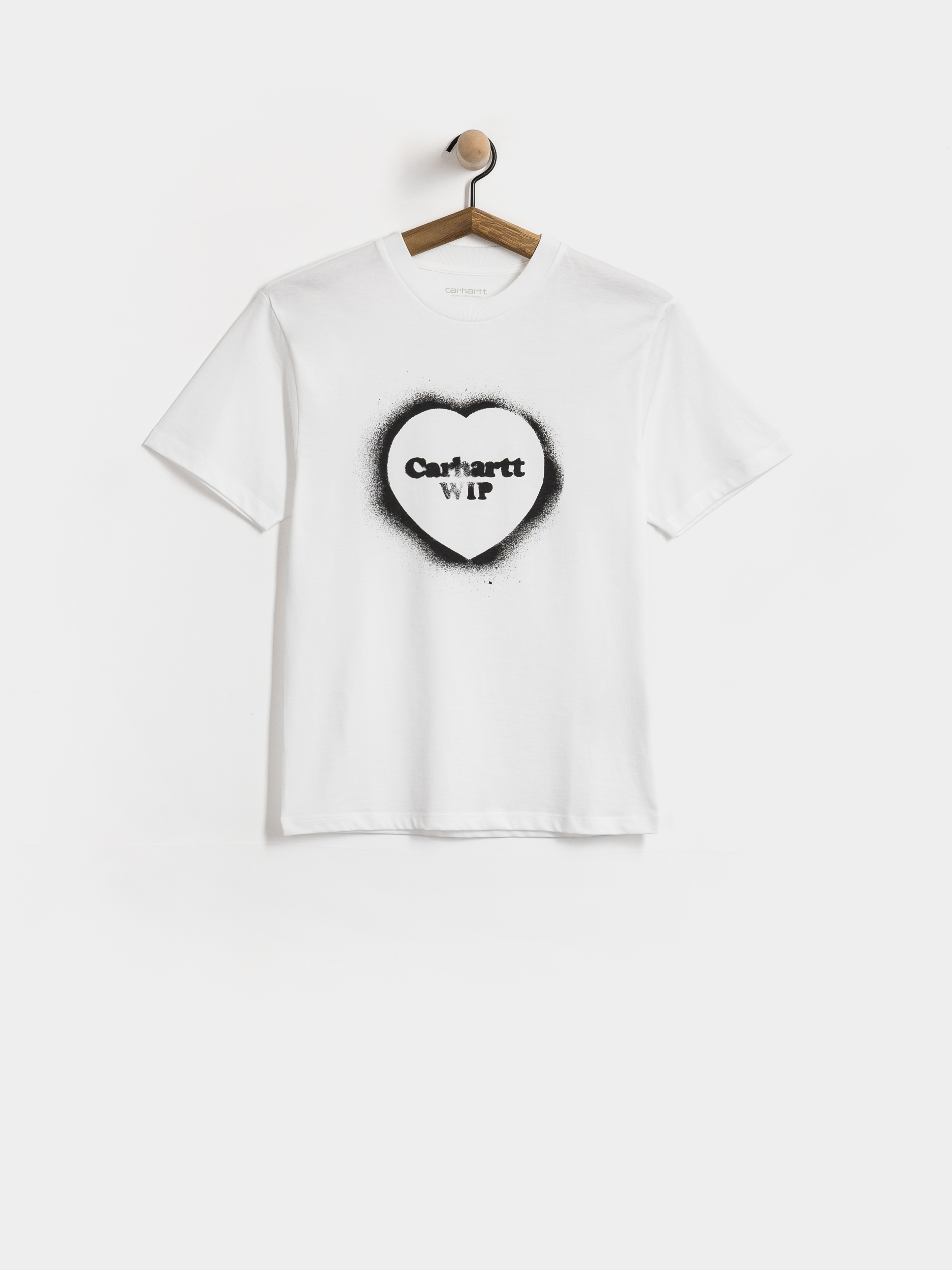 Póló Carhartt WIP Spray Heart Wmn (white)
