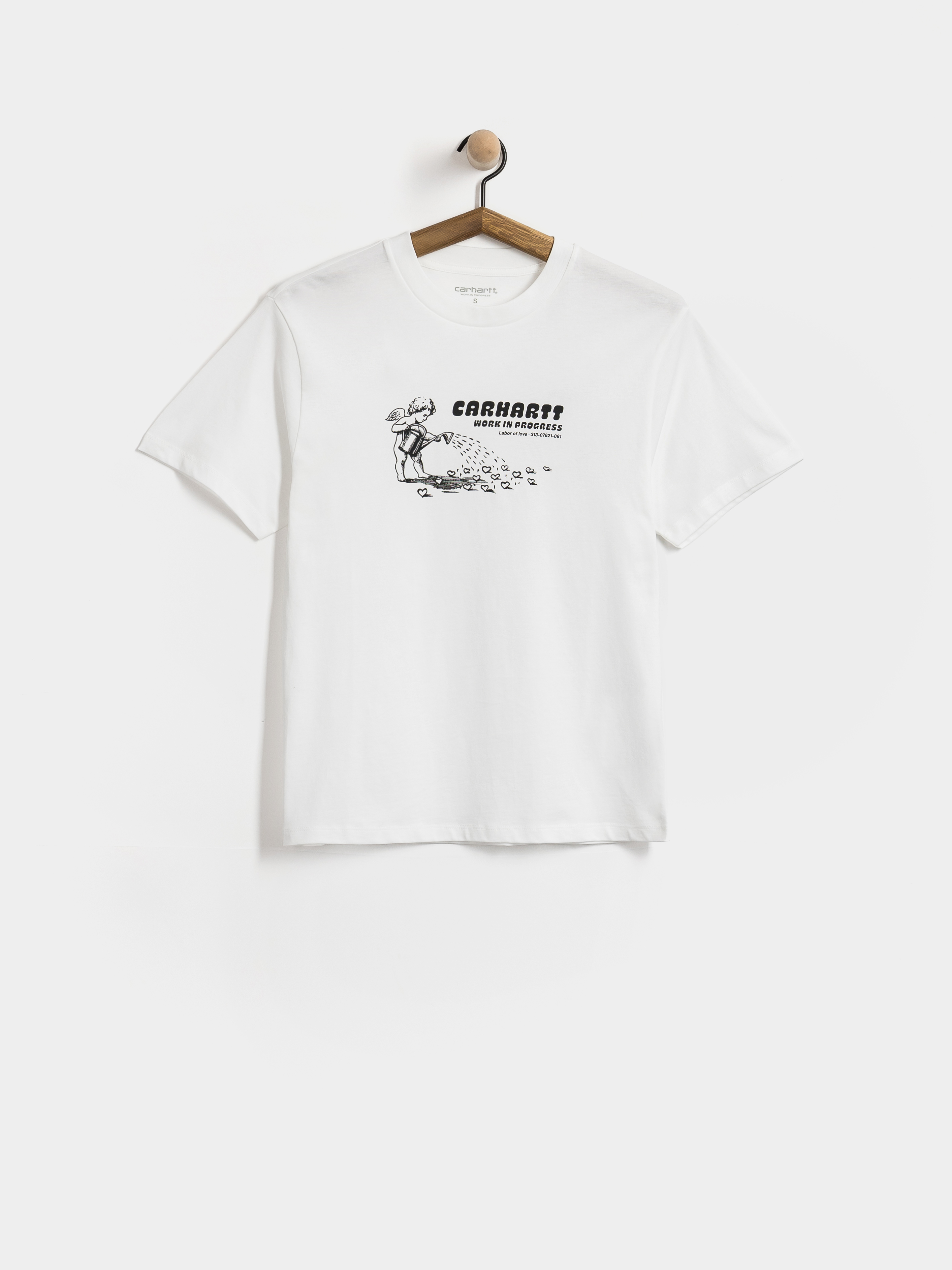 Póló Carhartt WIP Bumper Sticker Wmn (white)