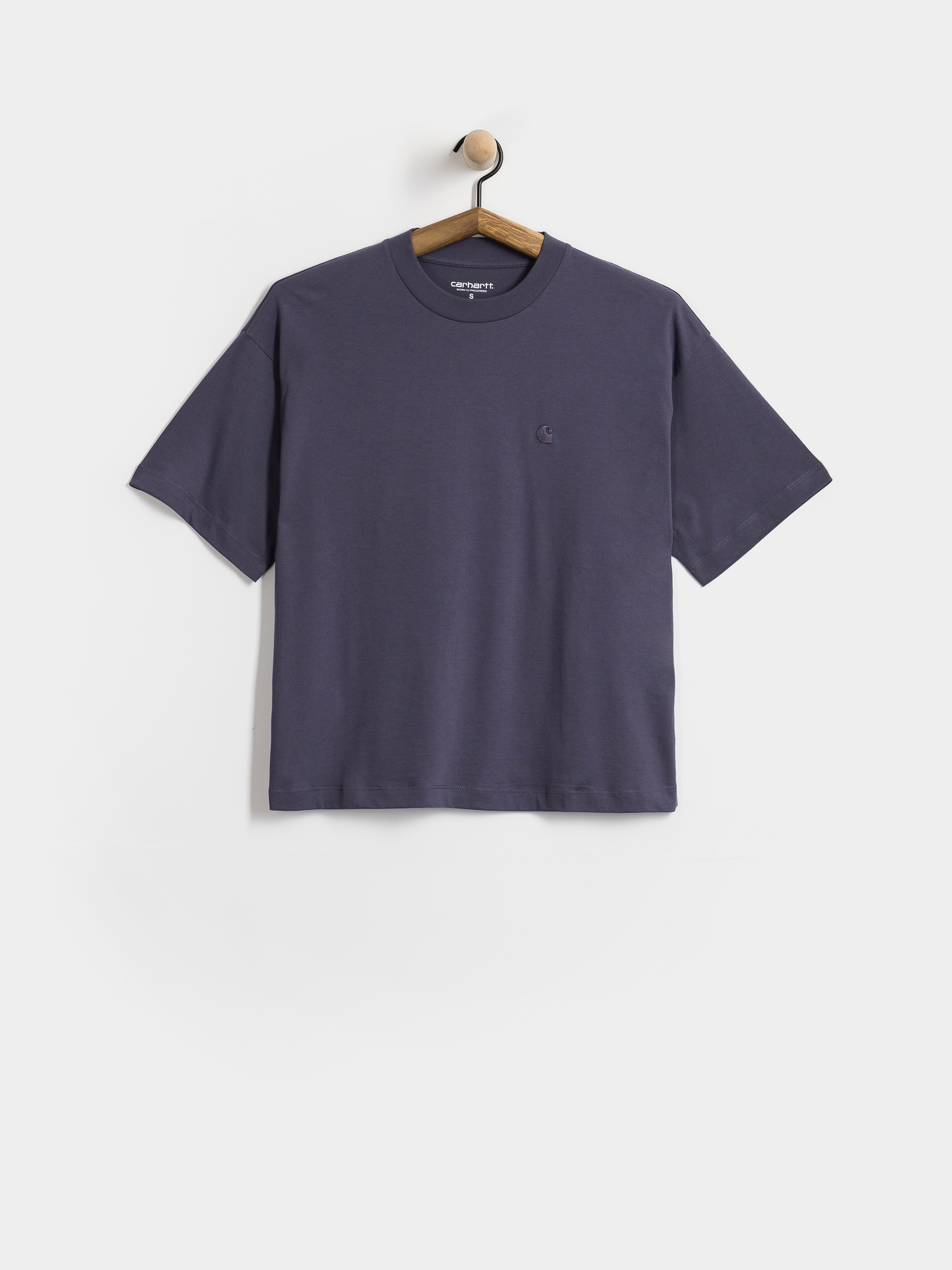 Póló Carhartt WIP Chester Wmn (shady purple)