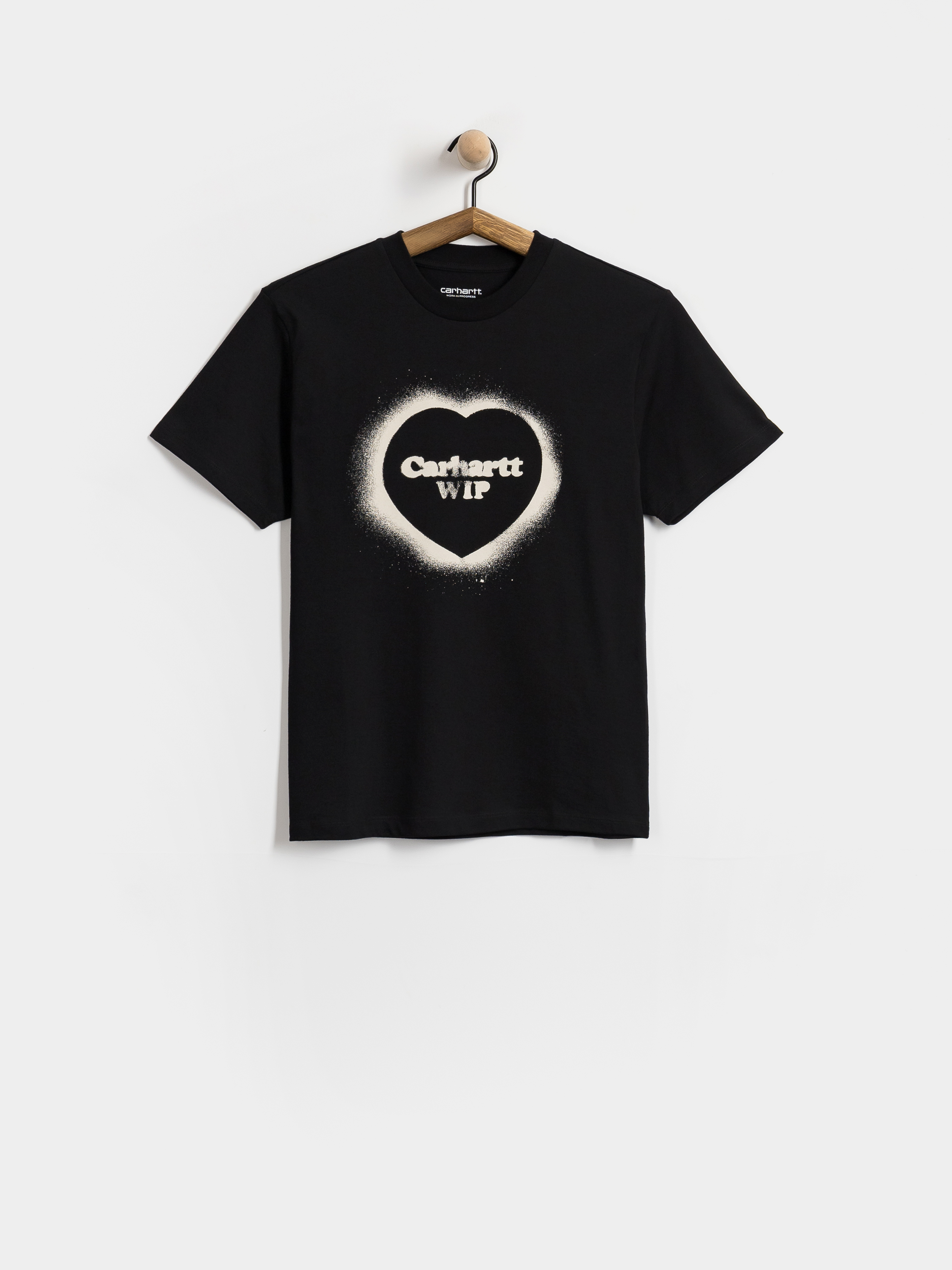 Póló Carhartt WIP Spray Heart Wmn (black)