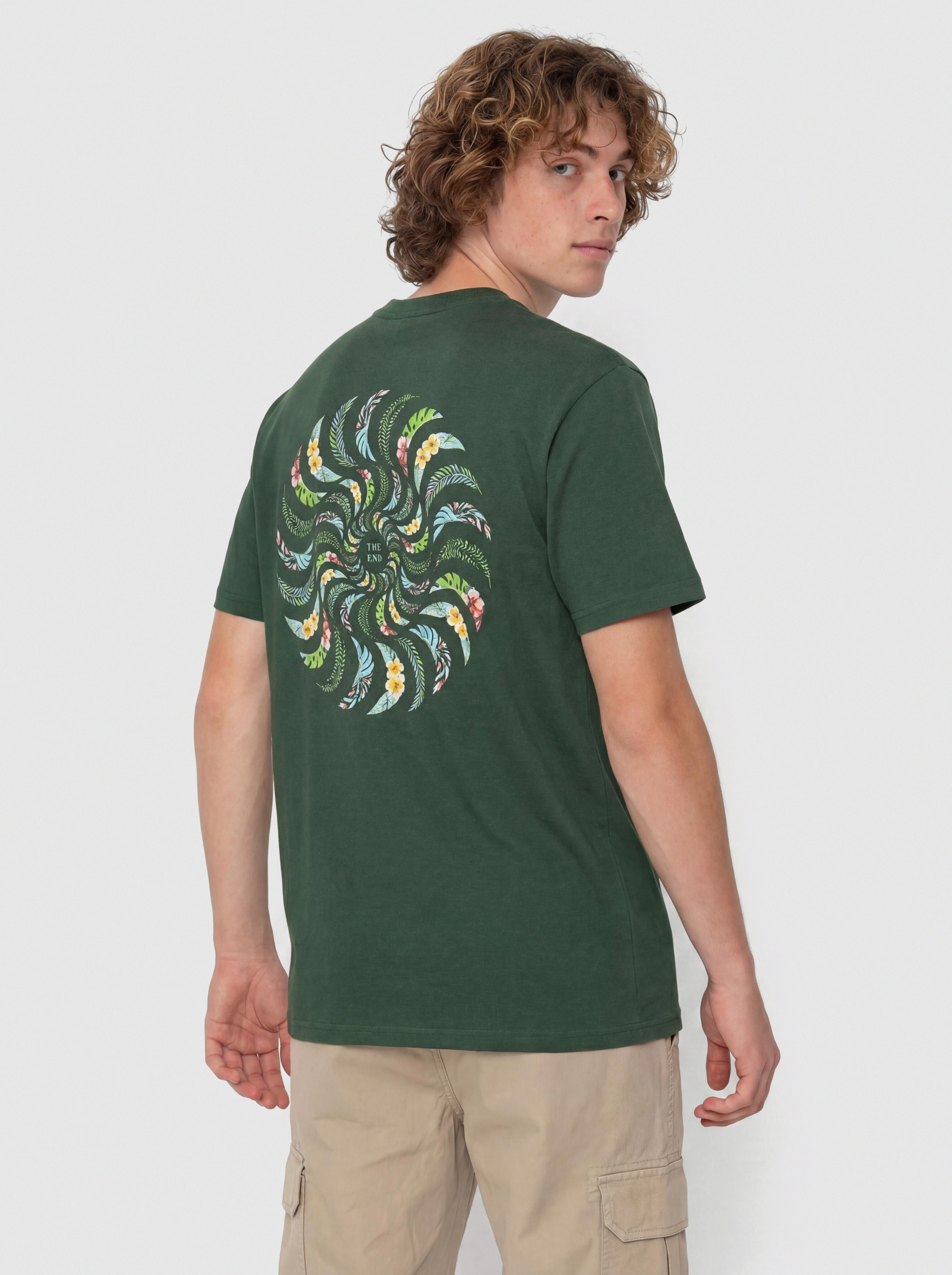 Póló Spitfire Floral Classic Swirl (forest)