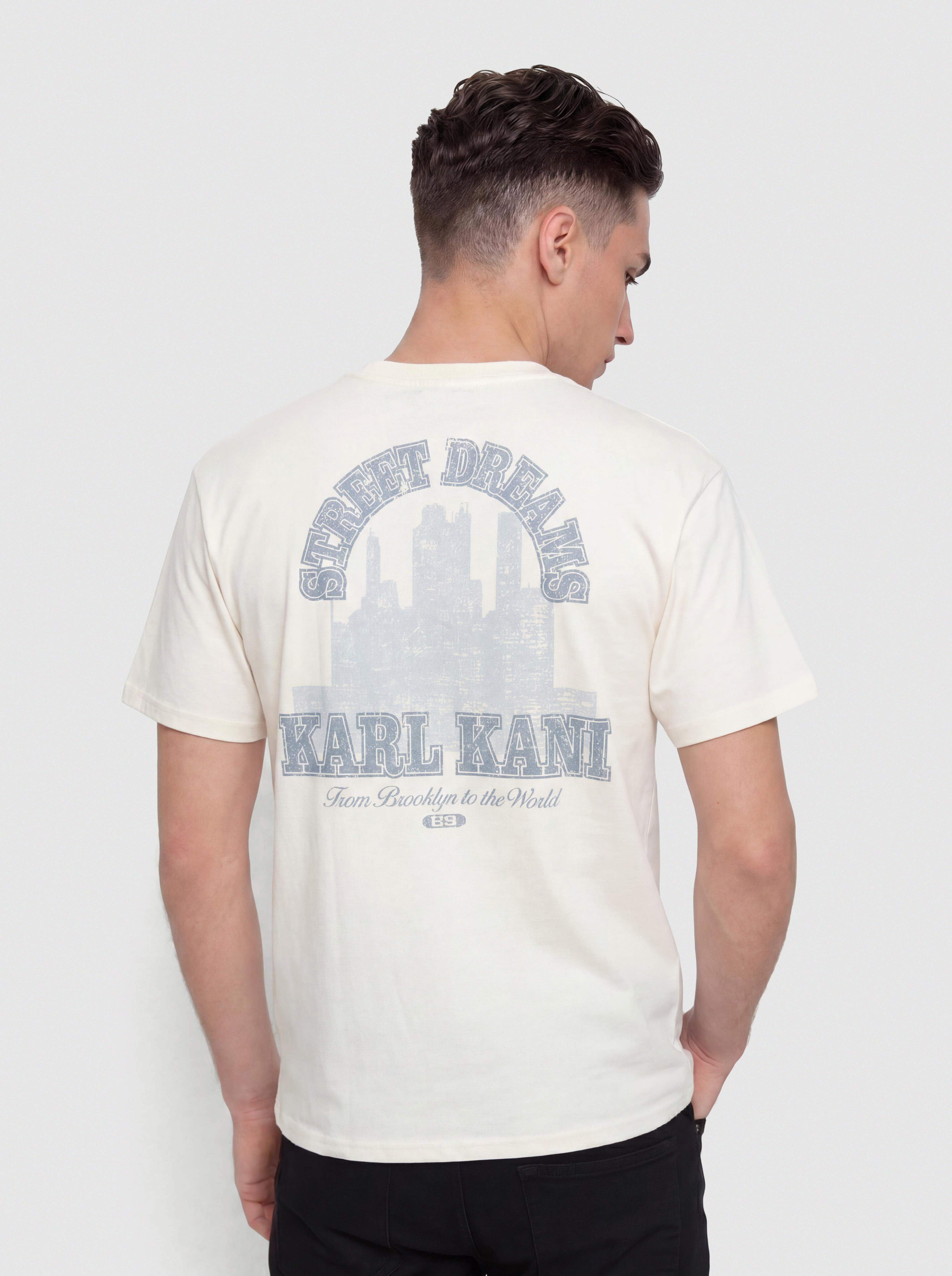 Póló Karl Kani Signature Oversized (white)