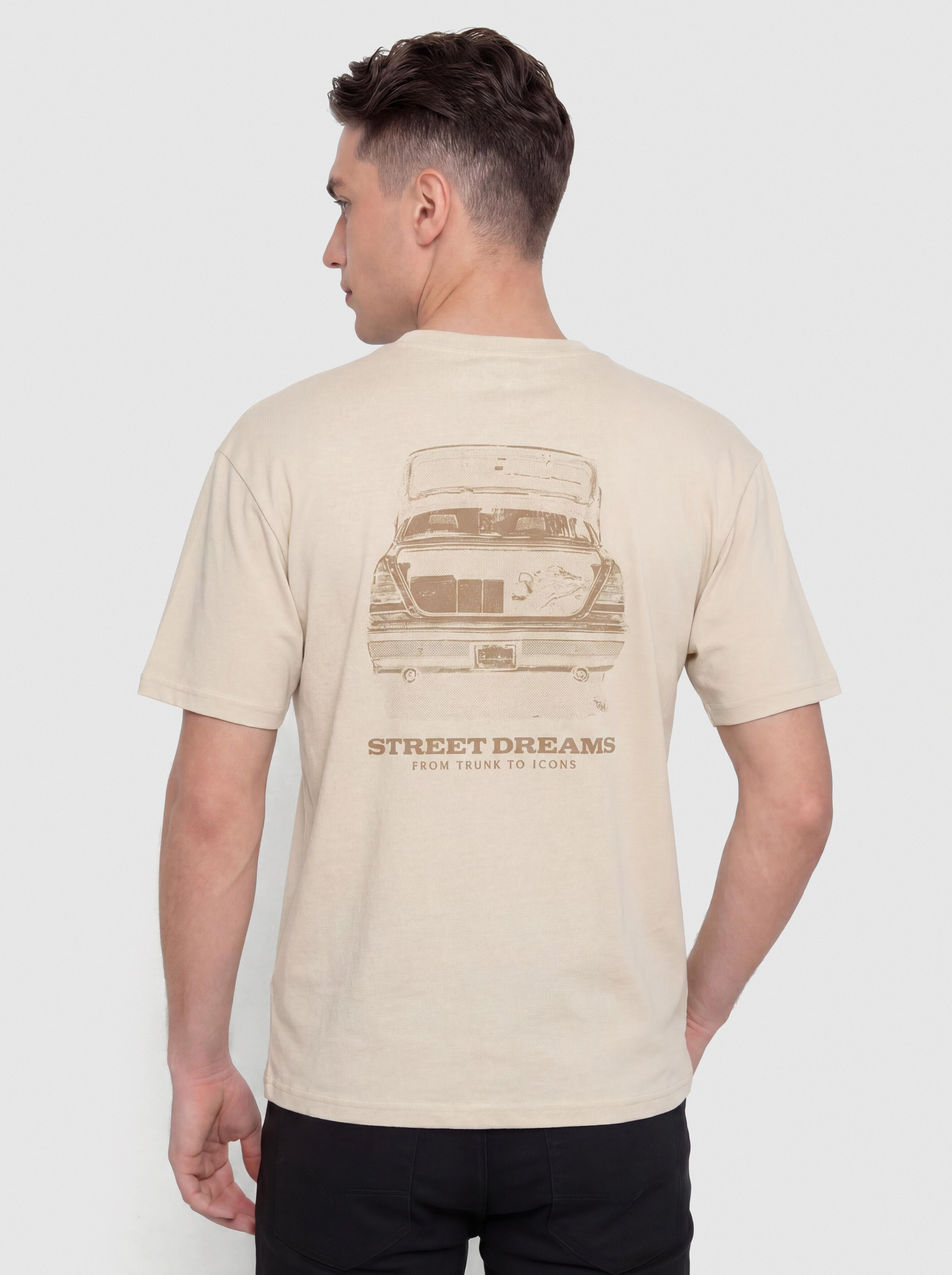 Karl Kani Slogan Boxy Póló (beige)