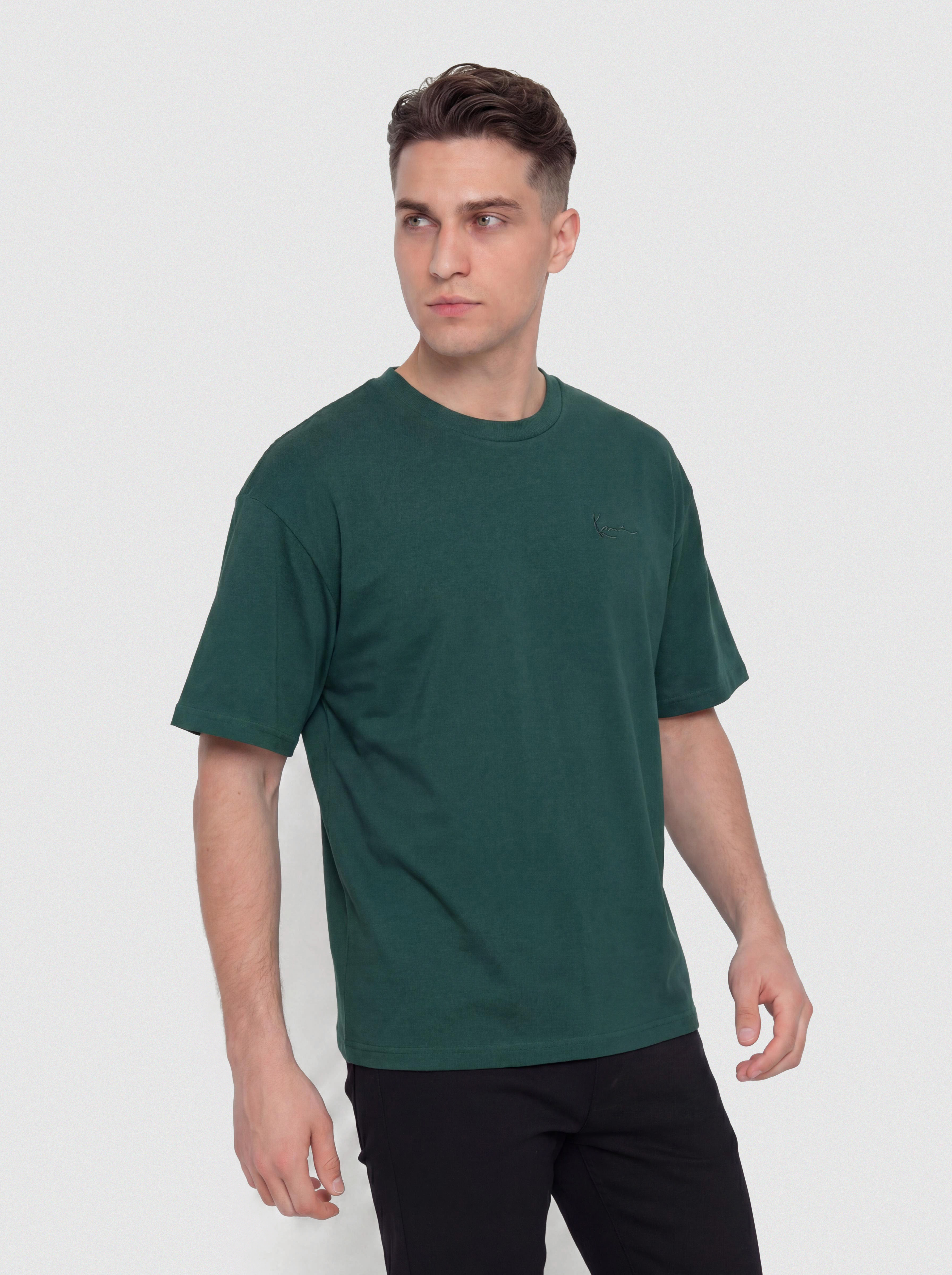 Karl Kani Signature Washed Oversized Póló (green)