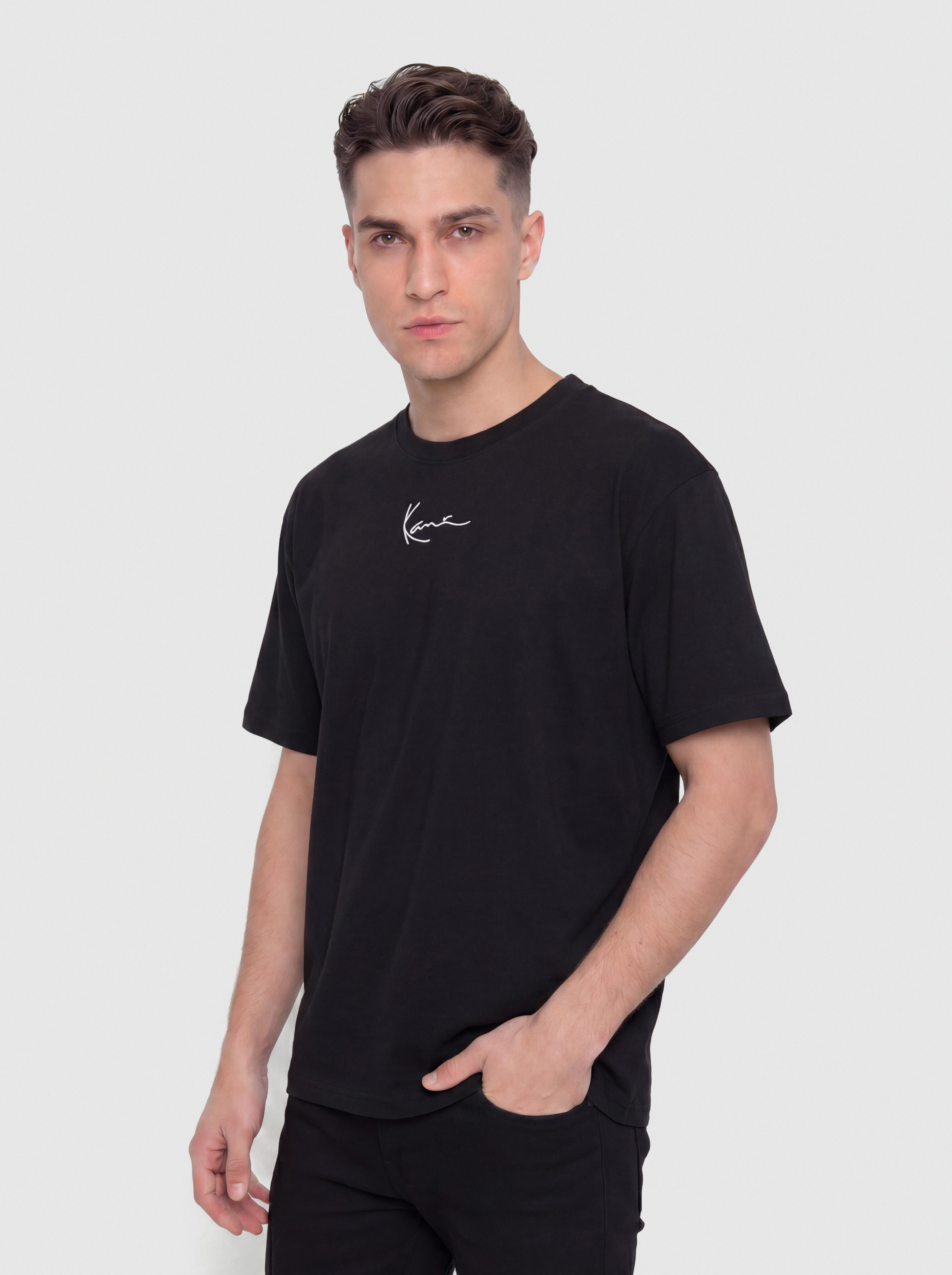 Karl Kani Signature Pu00f3lu00f3 (black)