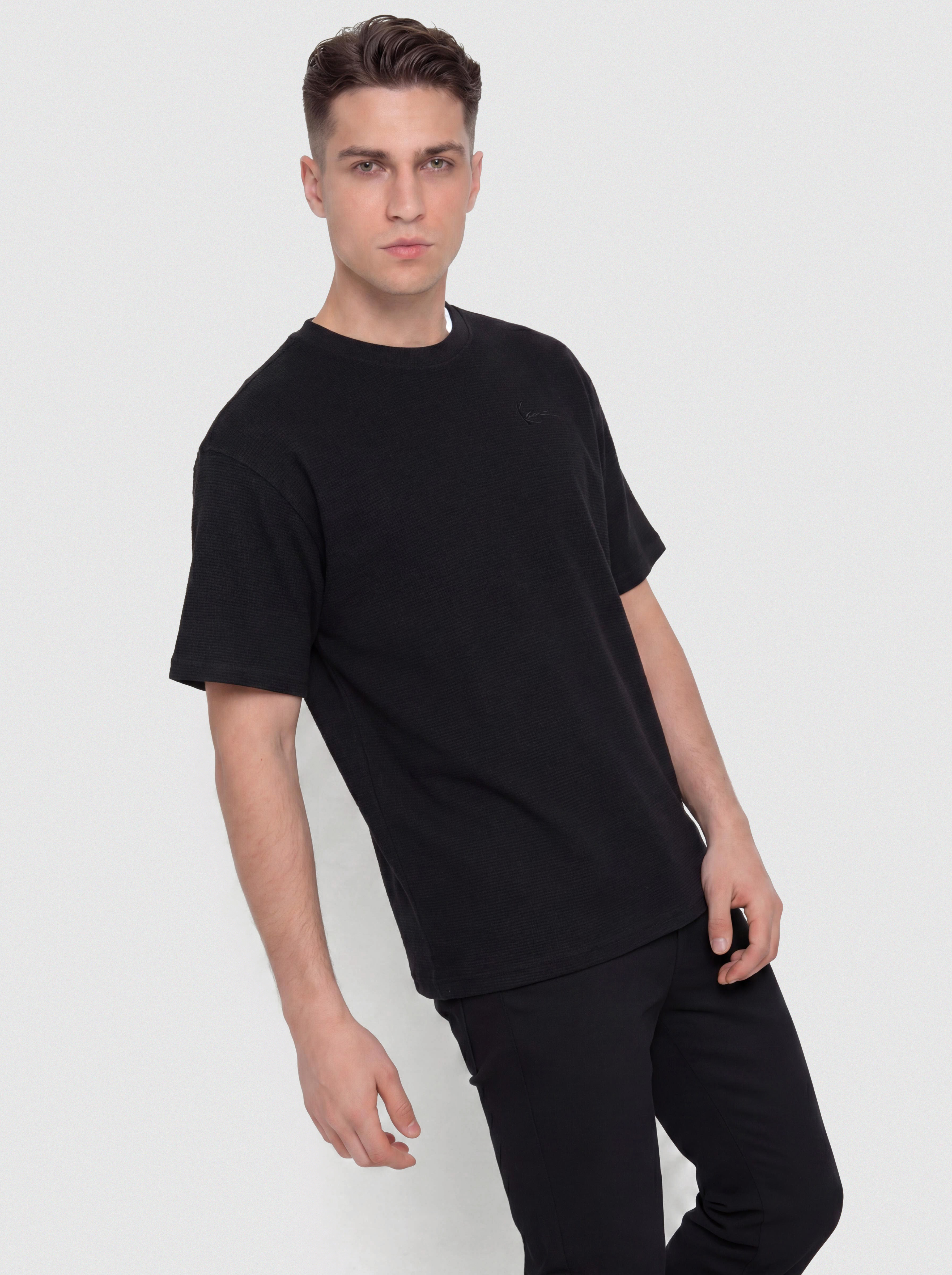 Karl Kani Signature Waffle Póló (black)