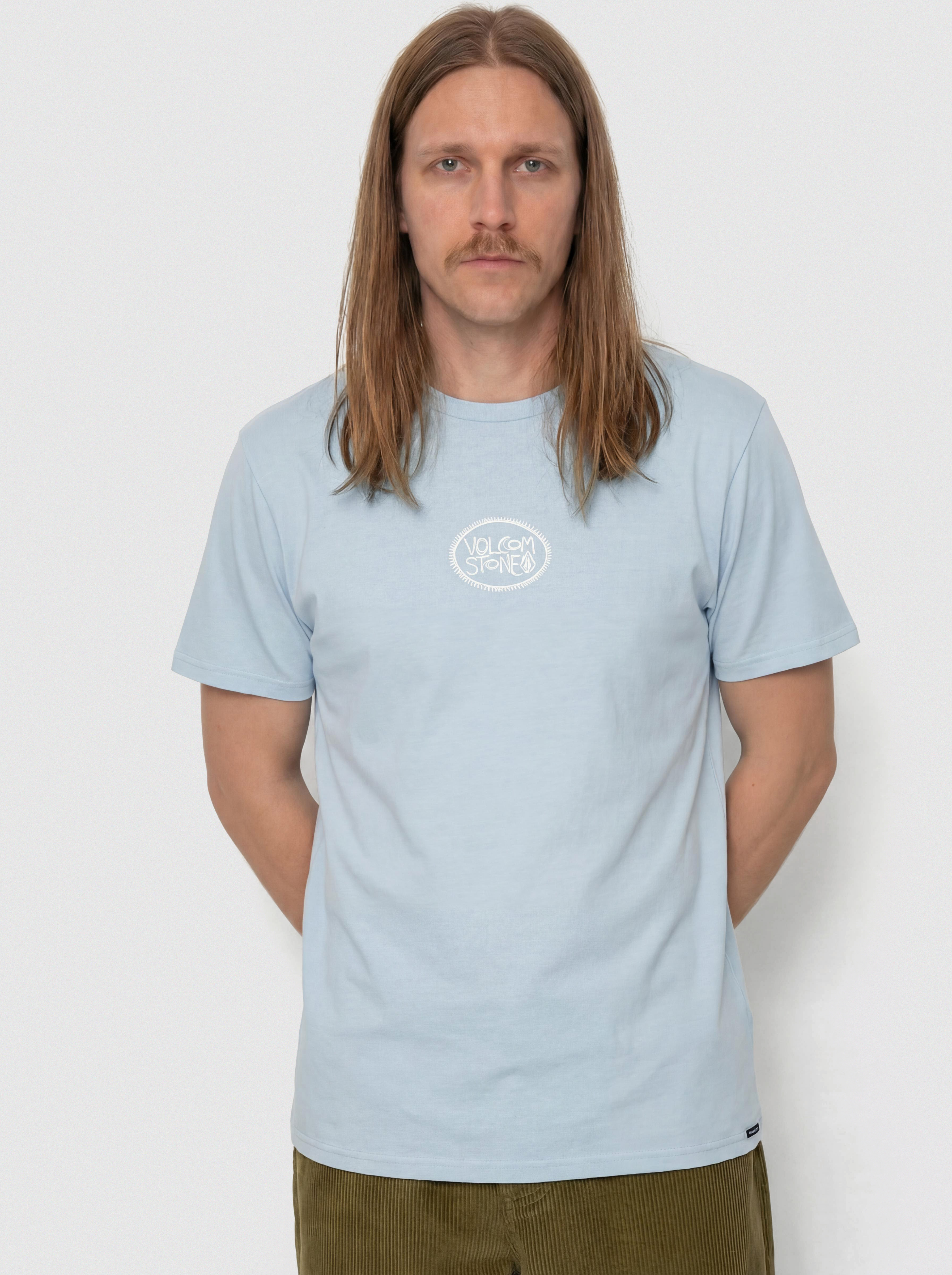 Póló Volcom Handstone Pw (carolina blue)