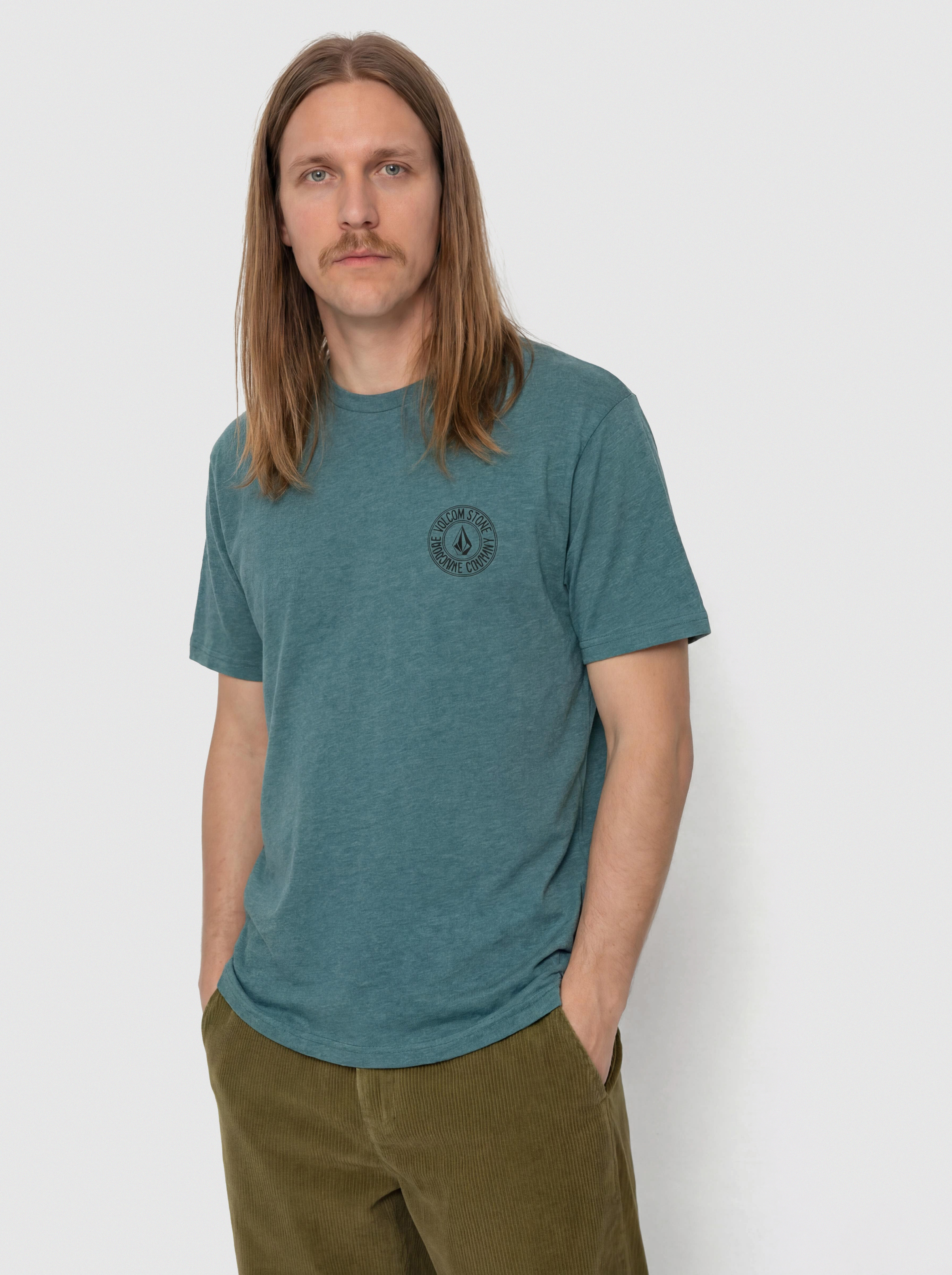 Póló Volcom Drain You Hth (rifle green)