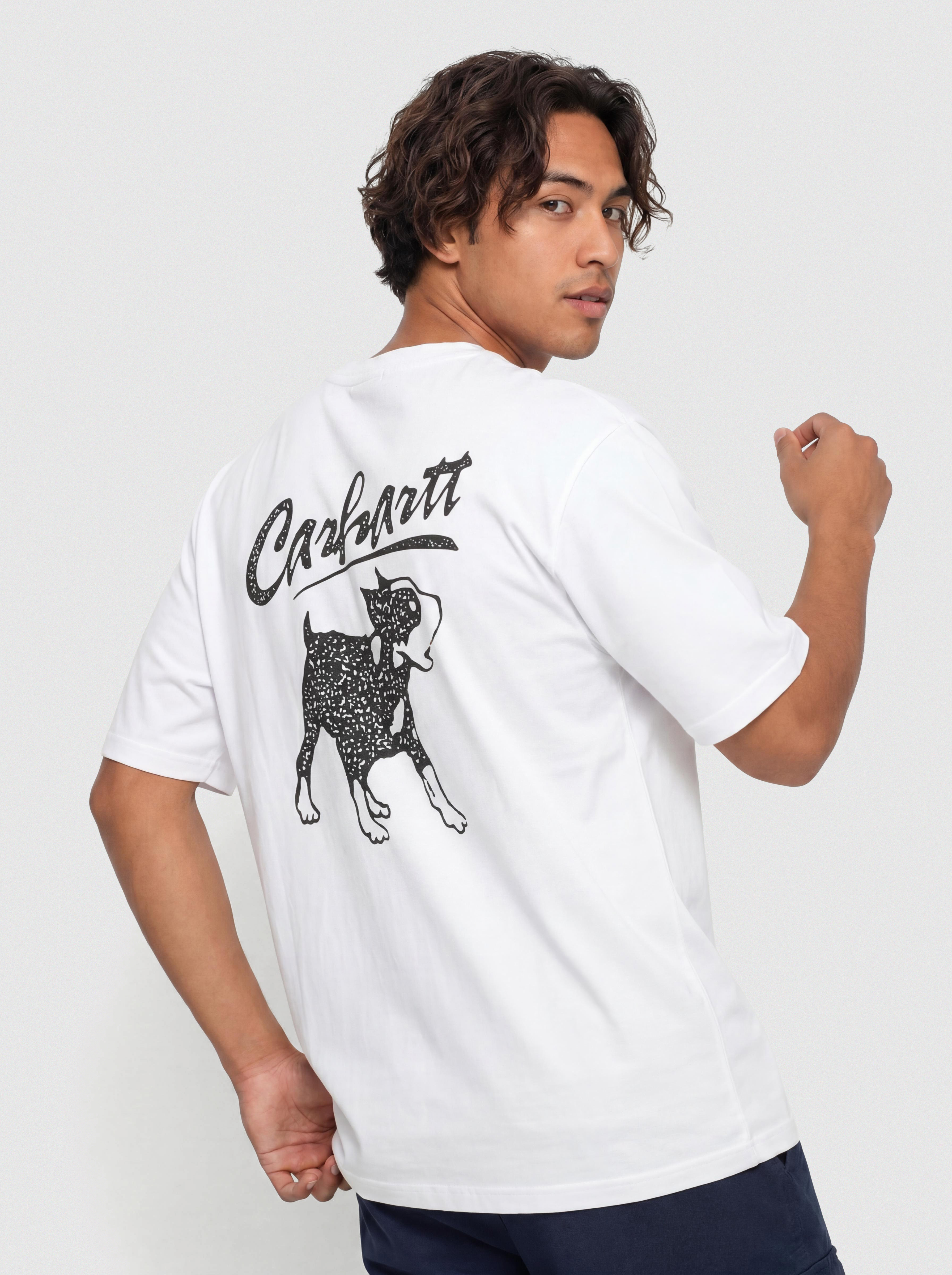 Póló Carhartt WIP Pup (white)